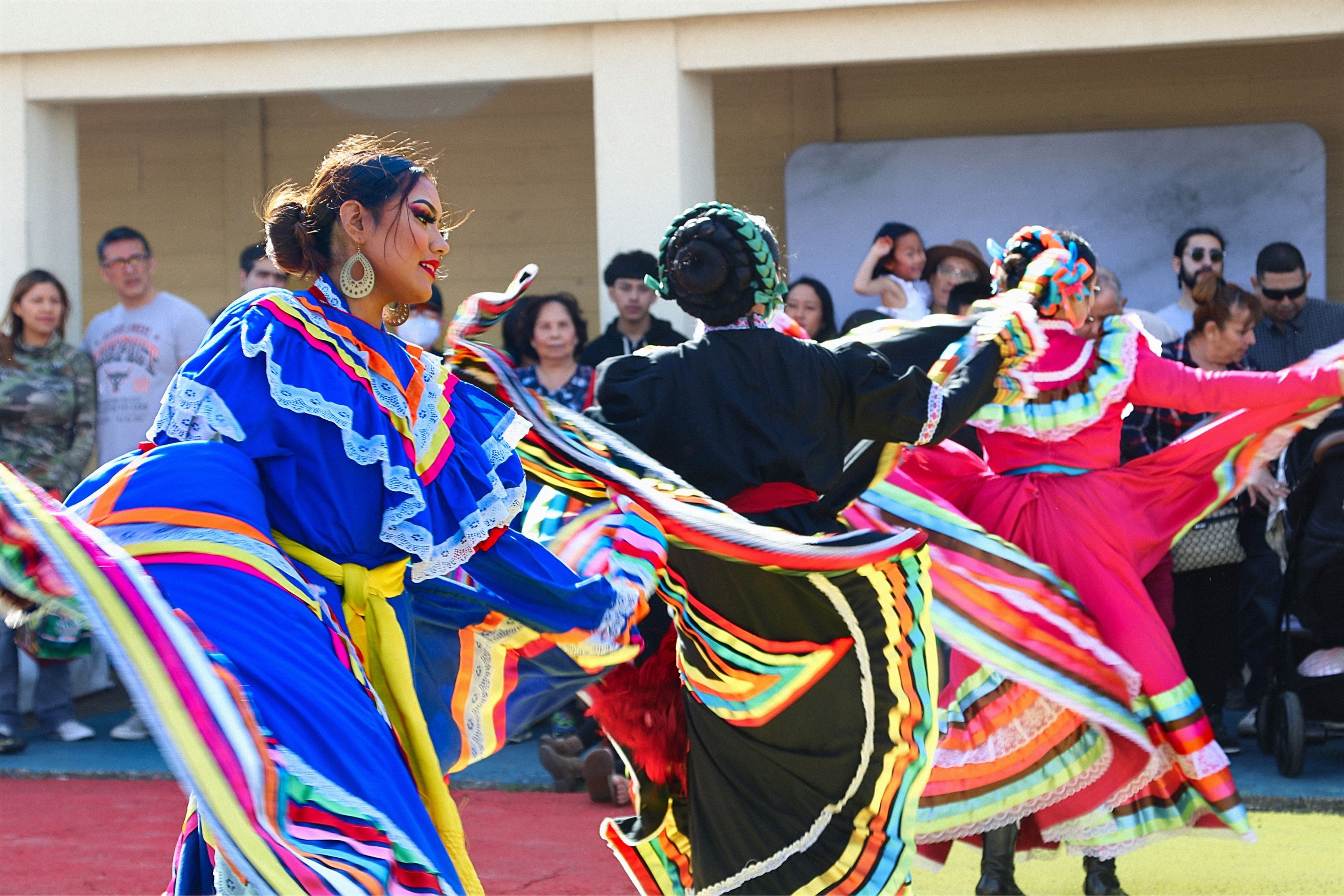 Dancers perform during the Tulsa Global District's Hispanic Heritage Day, a festival celebrating the arts, culture, and cuisine of the the diverse Hispanic/Latinx cultures in Tulsa, Okla., on .