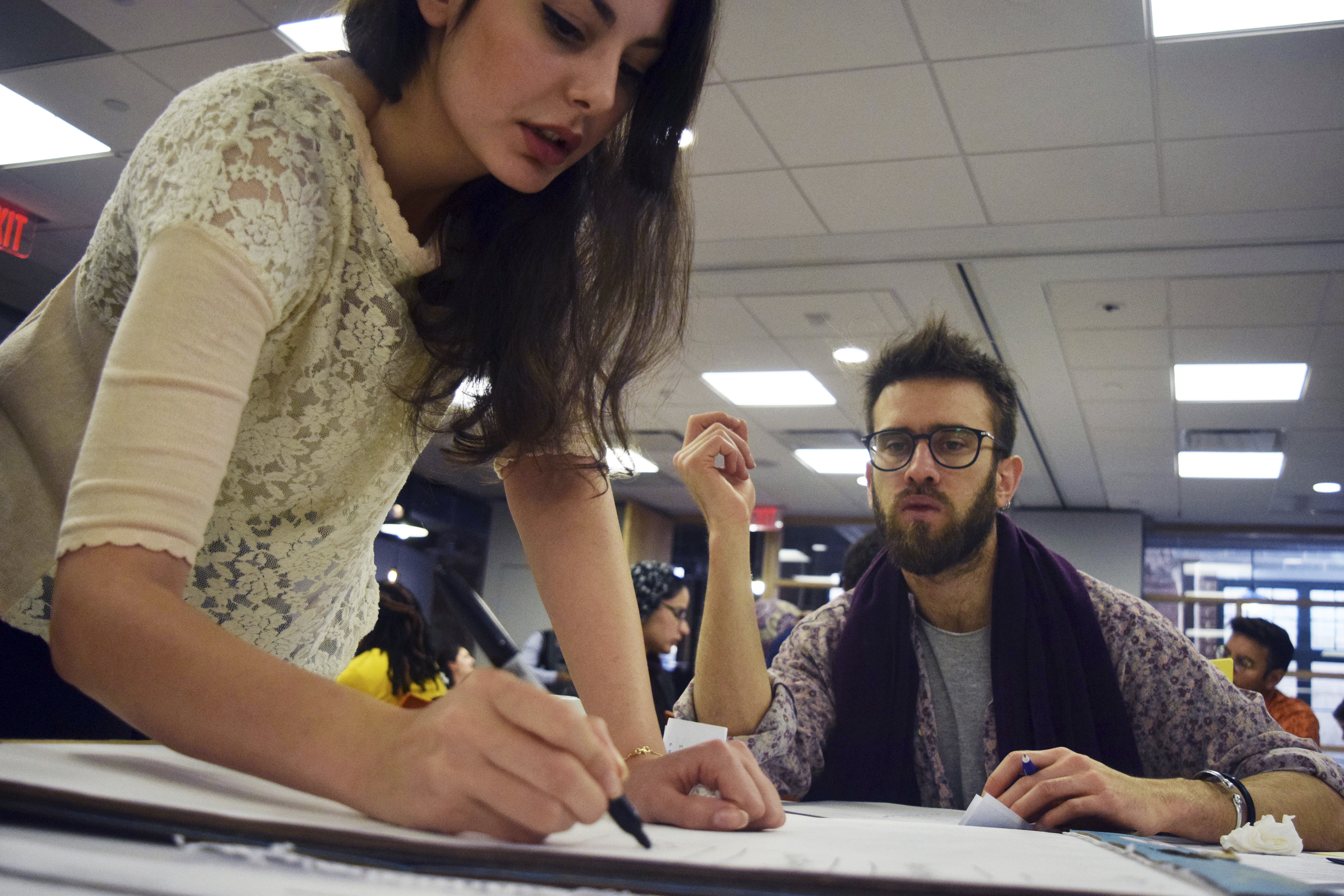 Abeer Pamuk, a 24-year-old from Aleppo, Syria, arrived in the United States to start a fellowship arranged by the nonprofit Atlas Corps two weeks before the White House issued an executive order curbing travel from Syria and six other countries.