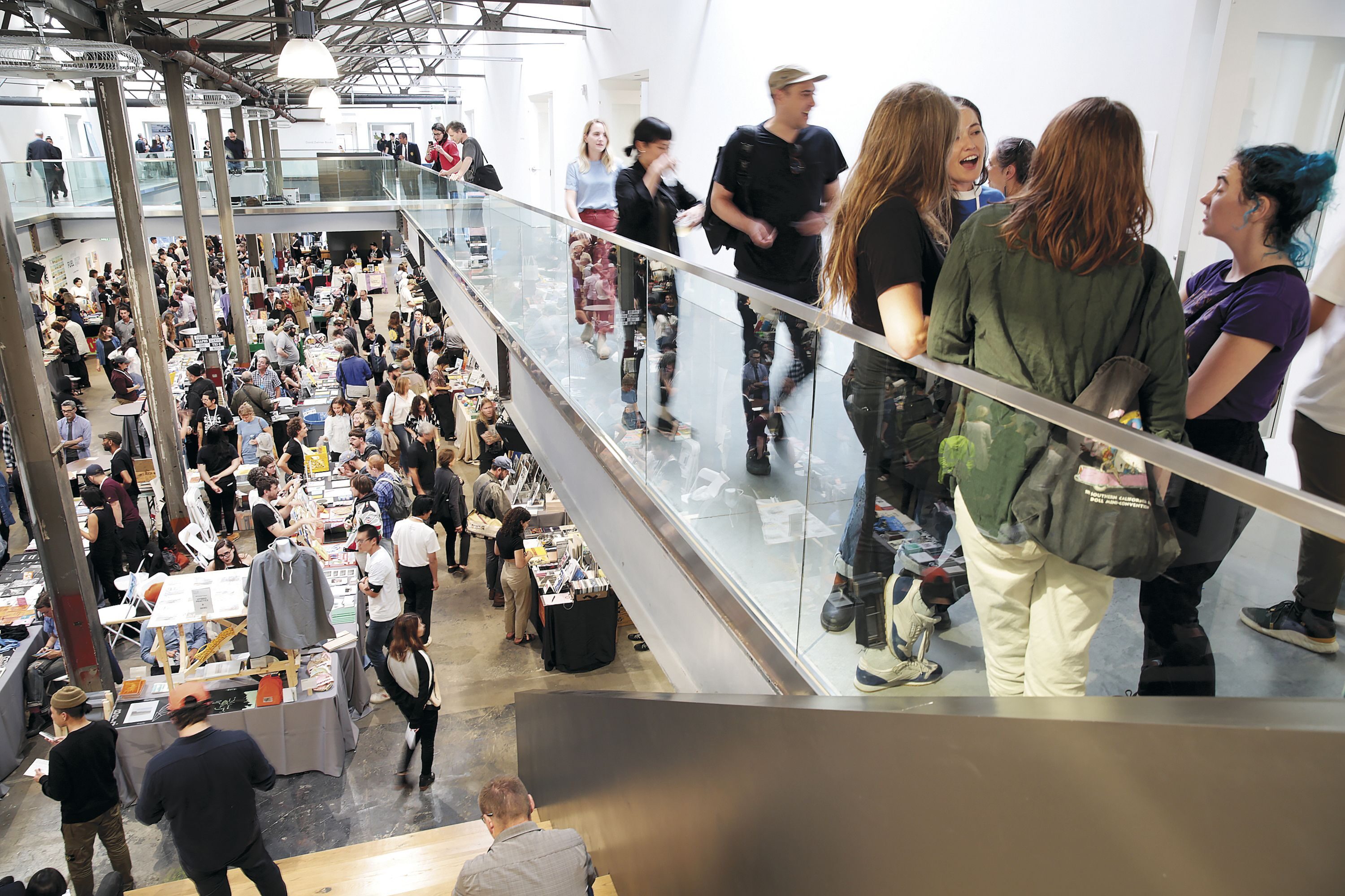 An annual art-book fair draws thousands to the Minnesota Street Project, a for-profit philanthropic venture that aims to become a hub of San Francisco cultural life.