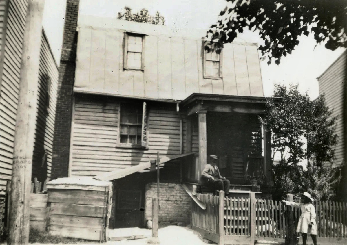 An historical image of the Skipwith-Roper house in the Jackson Ward neighborhood of Richmond.