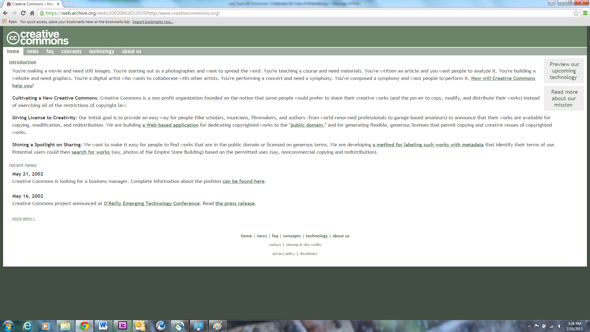 creativecommons.org on June 2, 2002