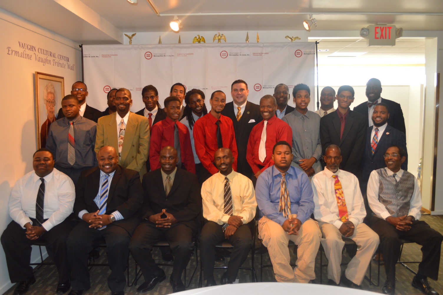 A new job training program run by the Urban League of Metropolitan St.
Louis is already showing strong results. Shown are graduates, participants
and staff in the program.
