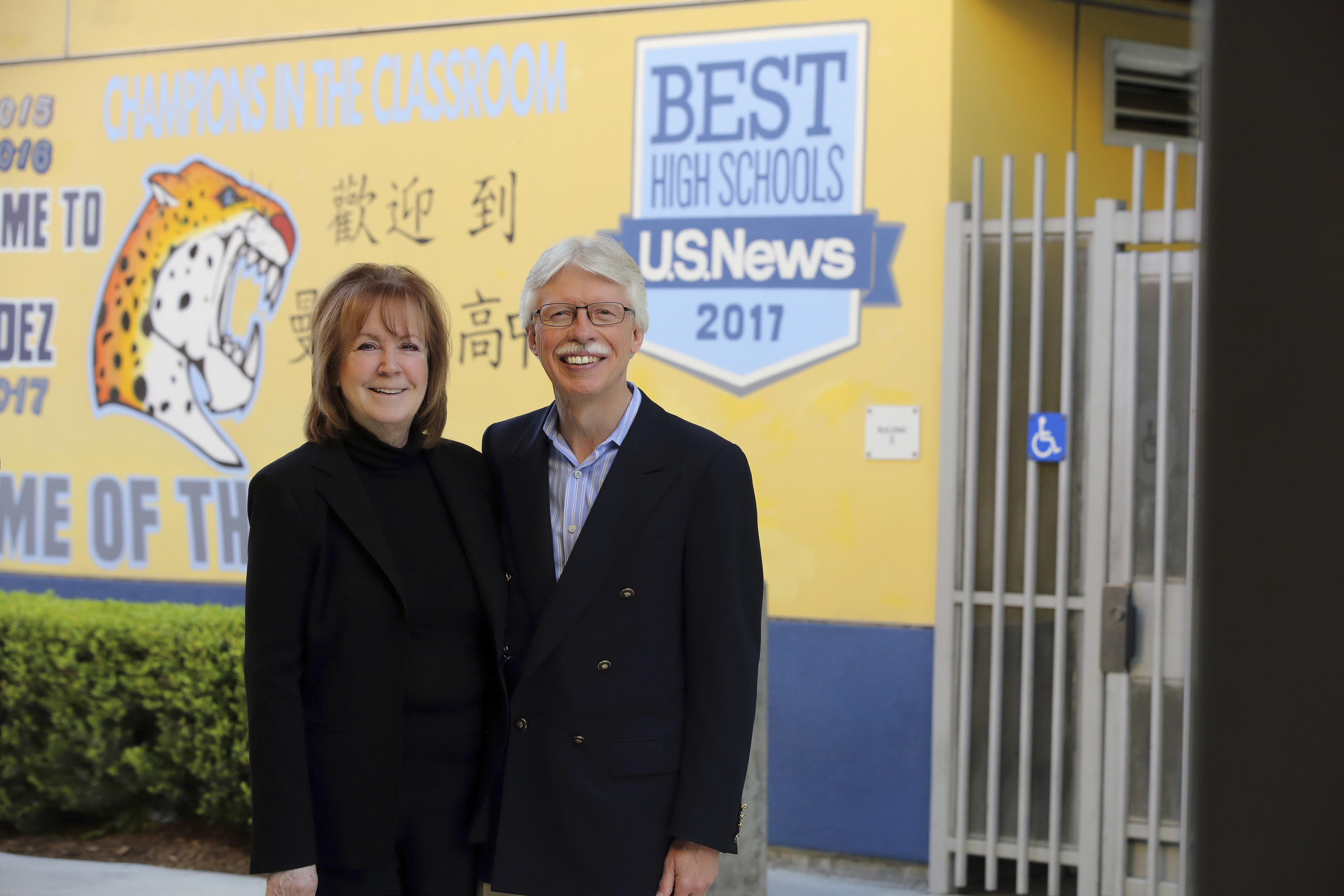 $190 MILLION FOR STARTERS: Melanie and Richard Lundquist plan to give away much of the rest of their fortune before they die, maintaining a focus on public education and health care.