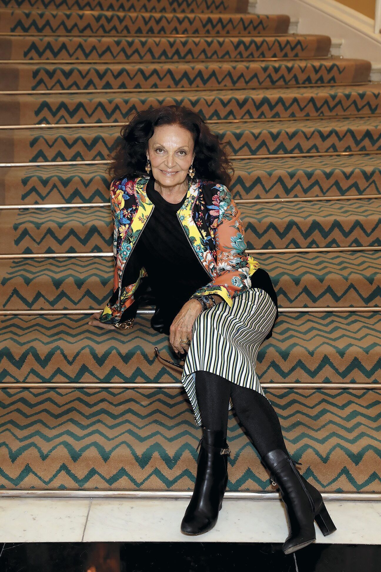 Diane von Furstenberg, a fashion designer who is from Belgium, runs a family foundation with her husband, media titan Barry Diller.