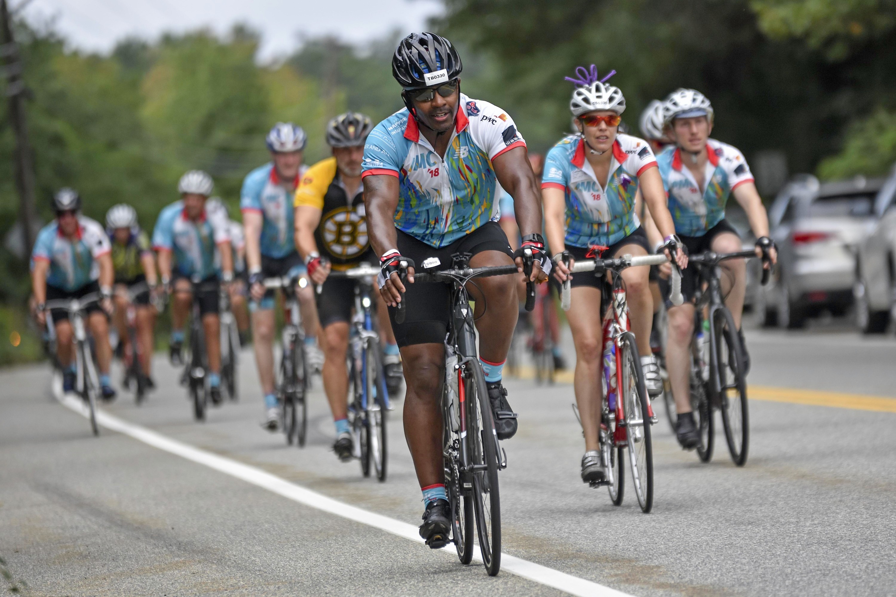 The two-day, 110-mile event beat its own record this year, raising $56 million for the Dana-Farber Cancer Institute.