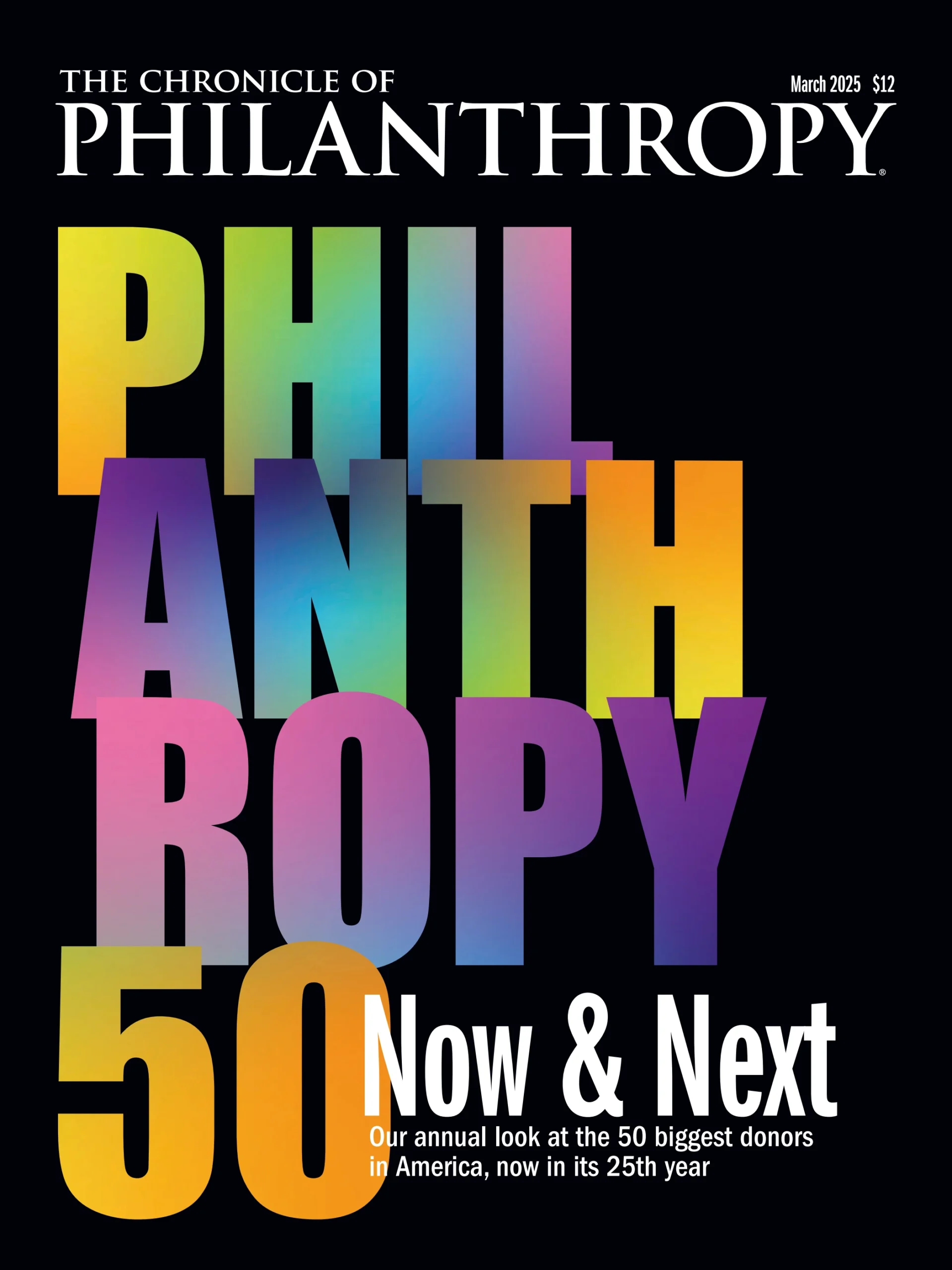 March 2025  – Philanthropy 50 – Now & Next