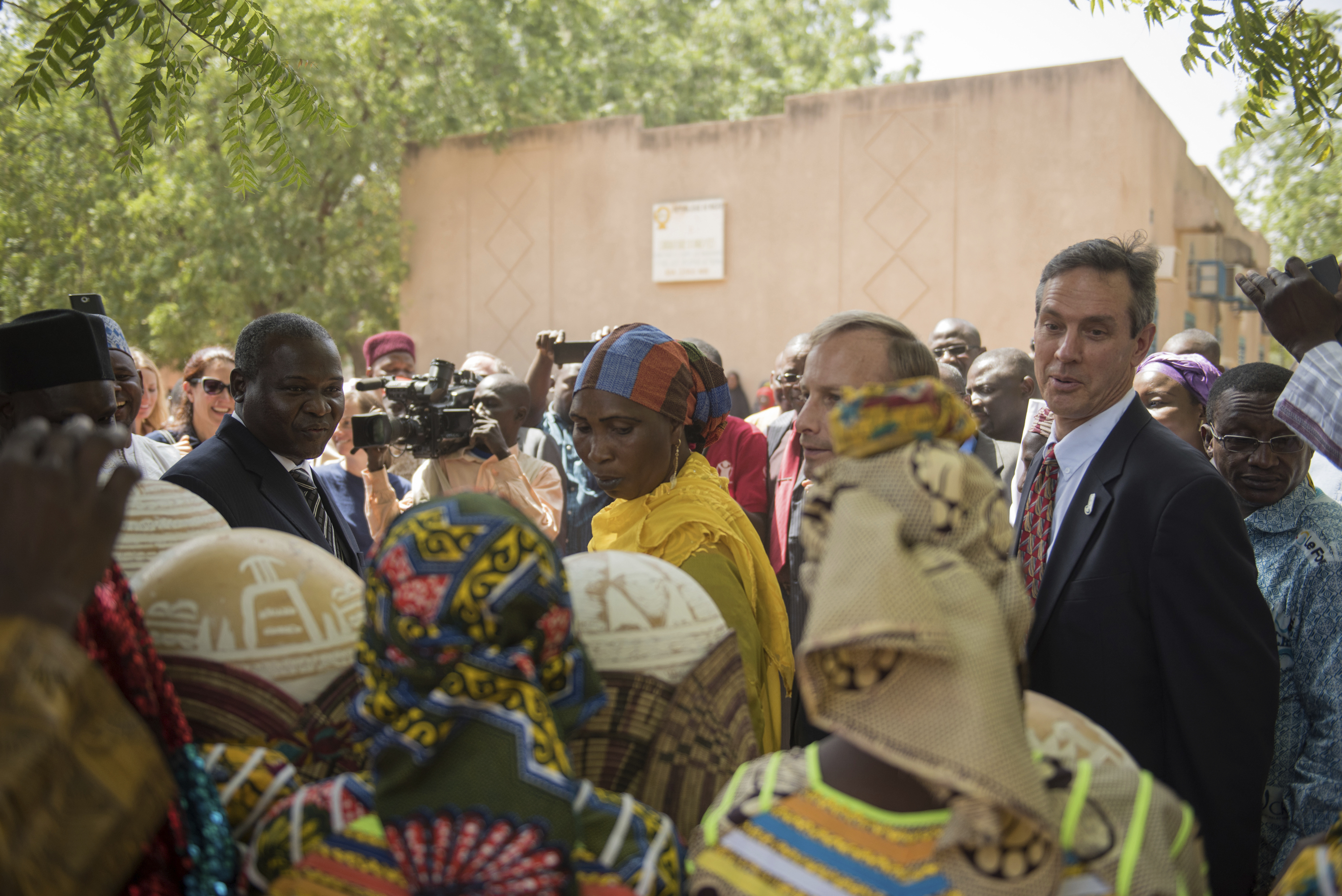 WADING IN: Sean Callahan traveled in February to Niger, where he met with migrants who had attempted to make their way to Europe only to be forced back.