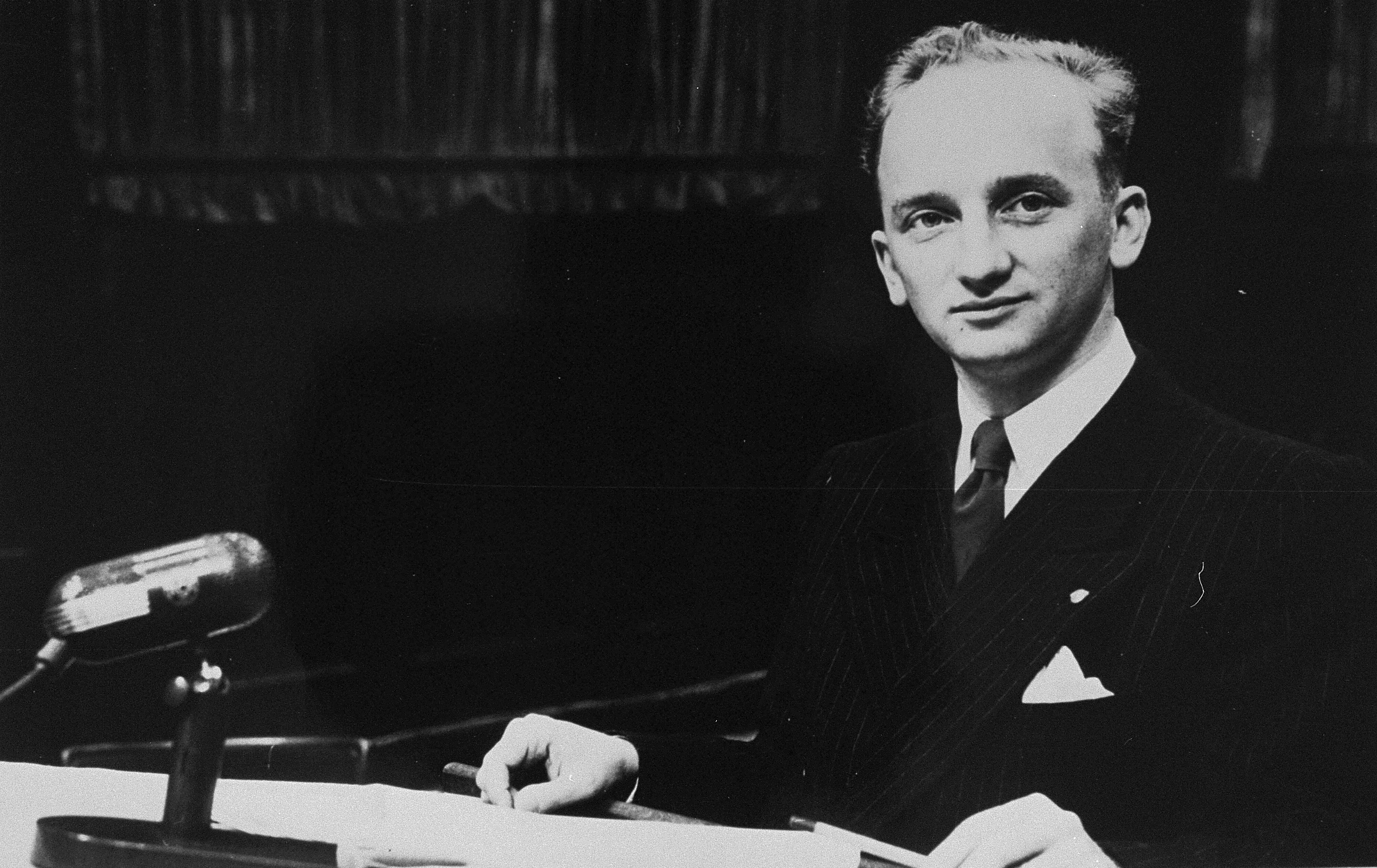 Ferencz was only 27 when he was appointed chief prosecutor for the trial of 22 leaders of roving Nazi death squads known as the Einsatzgruppen.