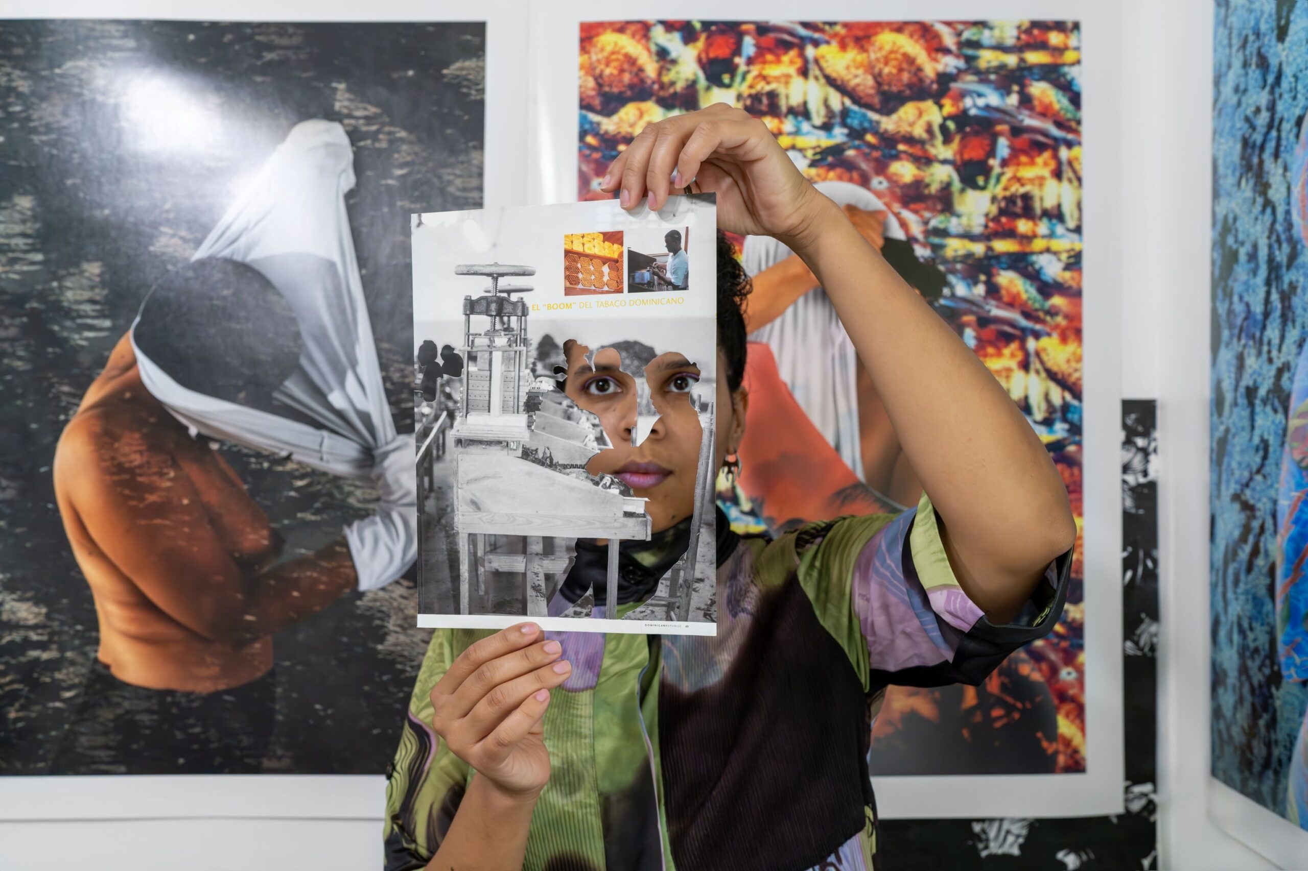 Joiri Minaya photographed at Fountainhead Residency in Miami in September 2022.