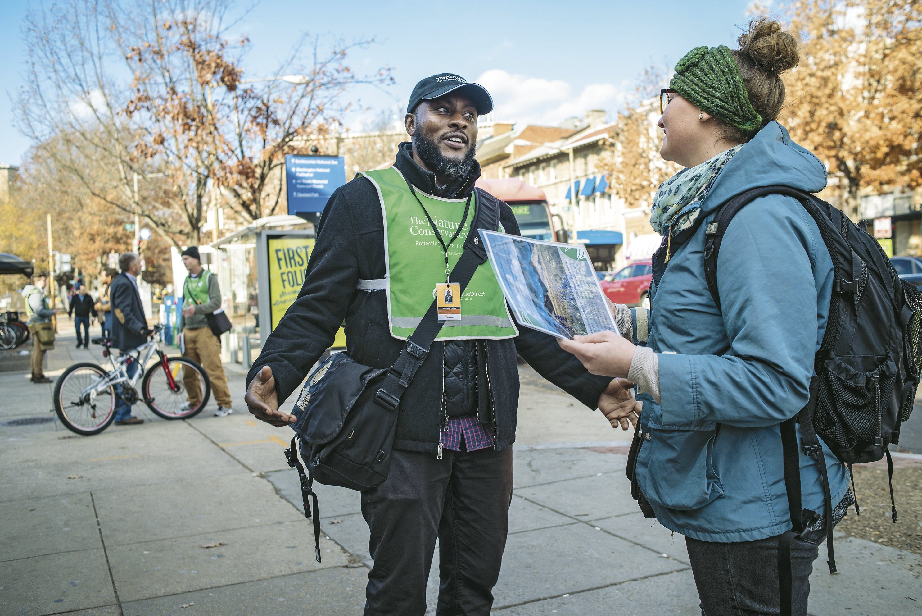 IF AT FIRST YOU DON’T SUCCEED: The Nature Conservancy’s street-fundraising experiment didn’t go well — until the nonprofit retooled
and focused canvassers on monthly giving.