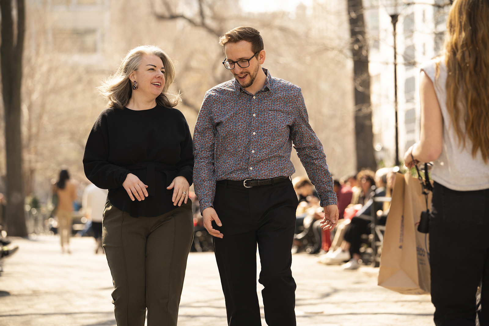 Kelly Verel and Nate Storring are co-executive directors at the Project for Public Spaces.