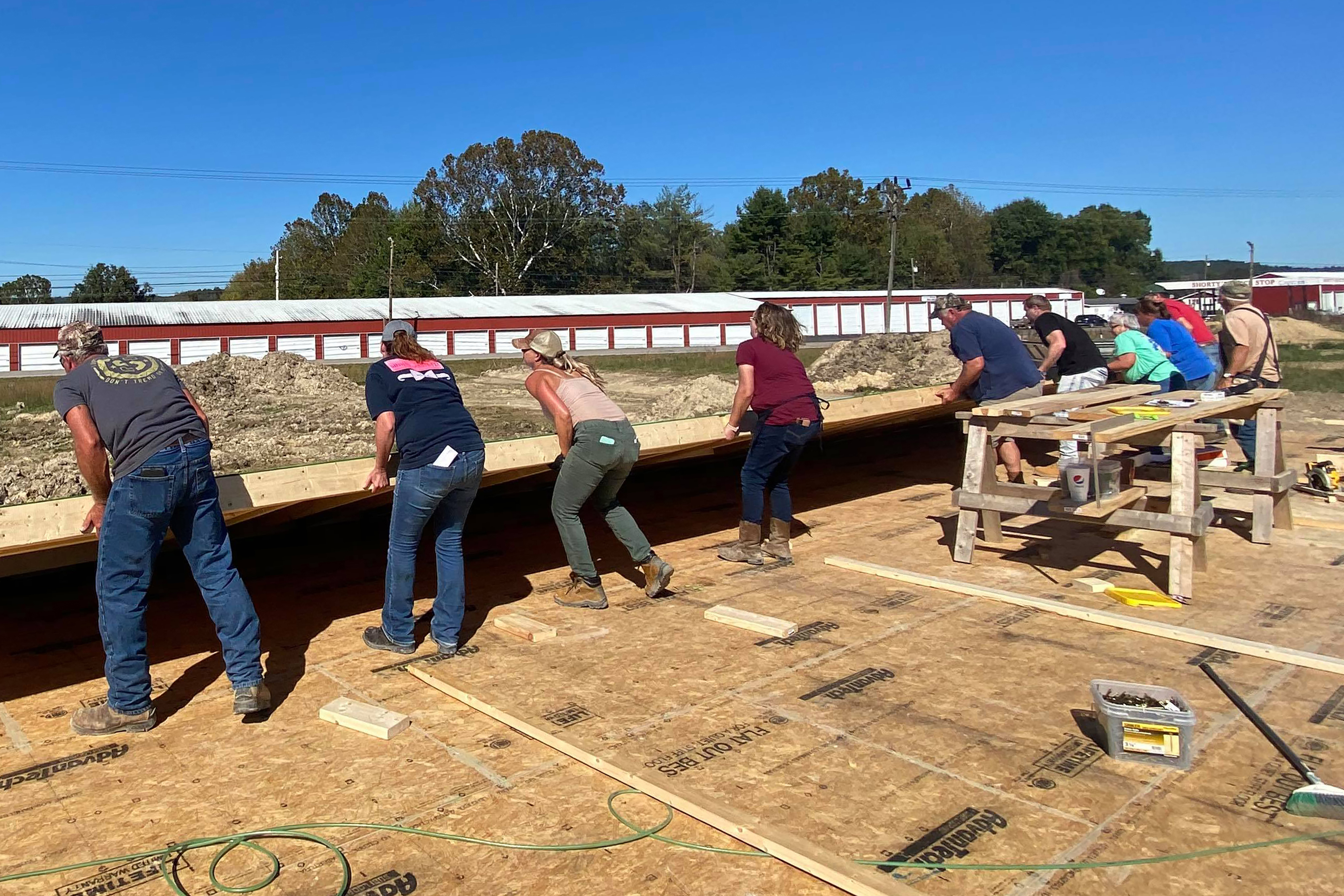 Frontier Housing helps residents in nearly two dozen counties in northeastern Kentucky to build affordable homes through a mutual self-help community of local homeowners. 
