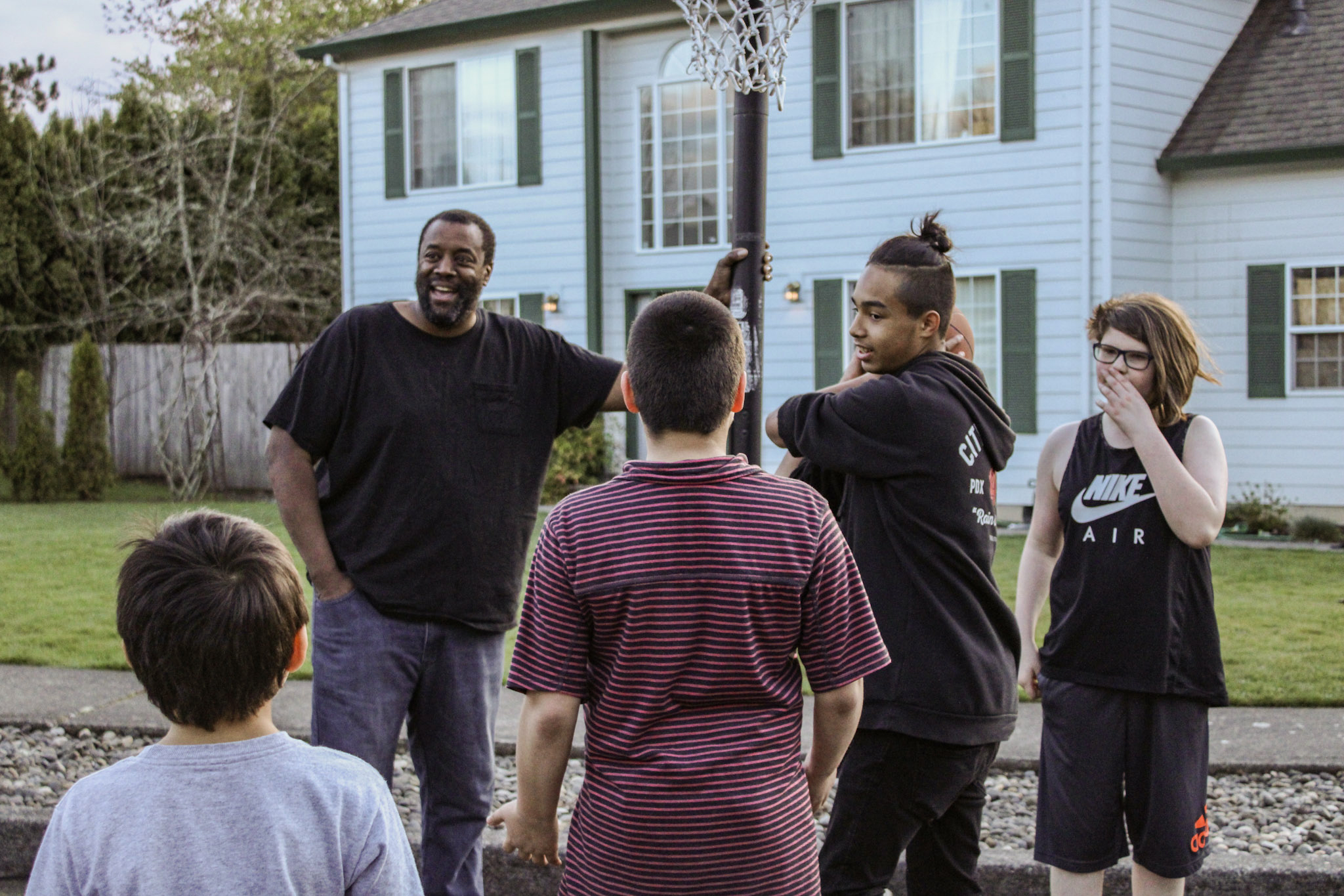 The Contingent is a nonprofit that recruits foster parents in four states using targeted ads/A.I. Shown here is foster parent Anthony Dixon.