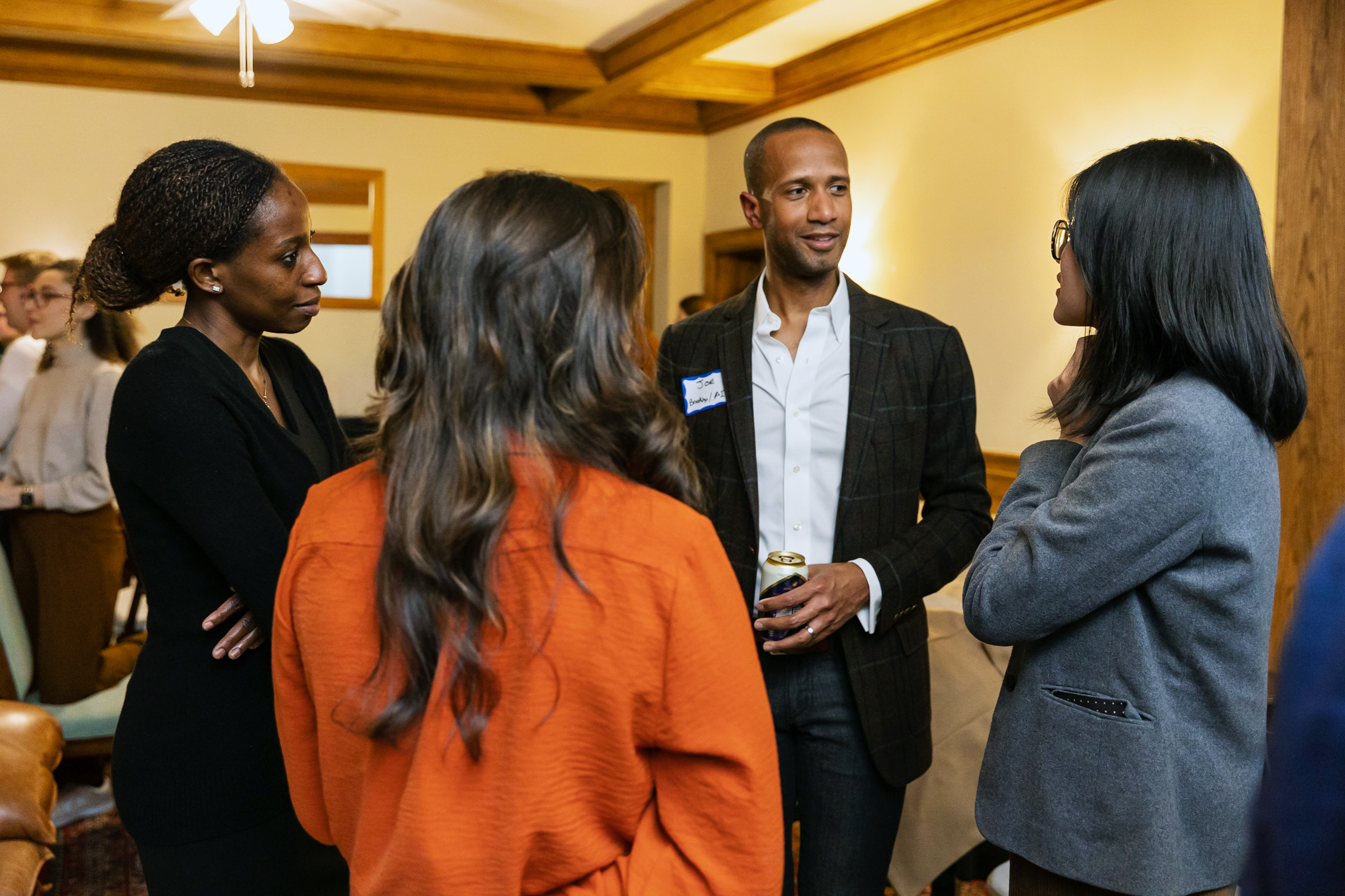 Horizon Institute for Public Service fellows socializing during ’23 training.