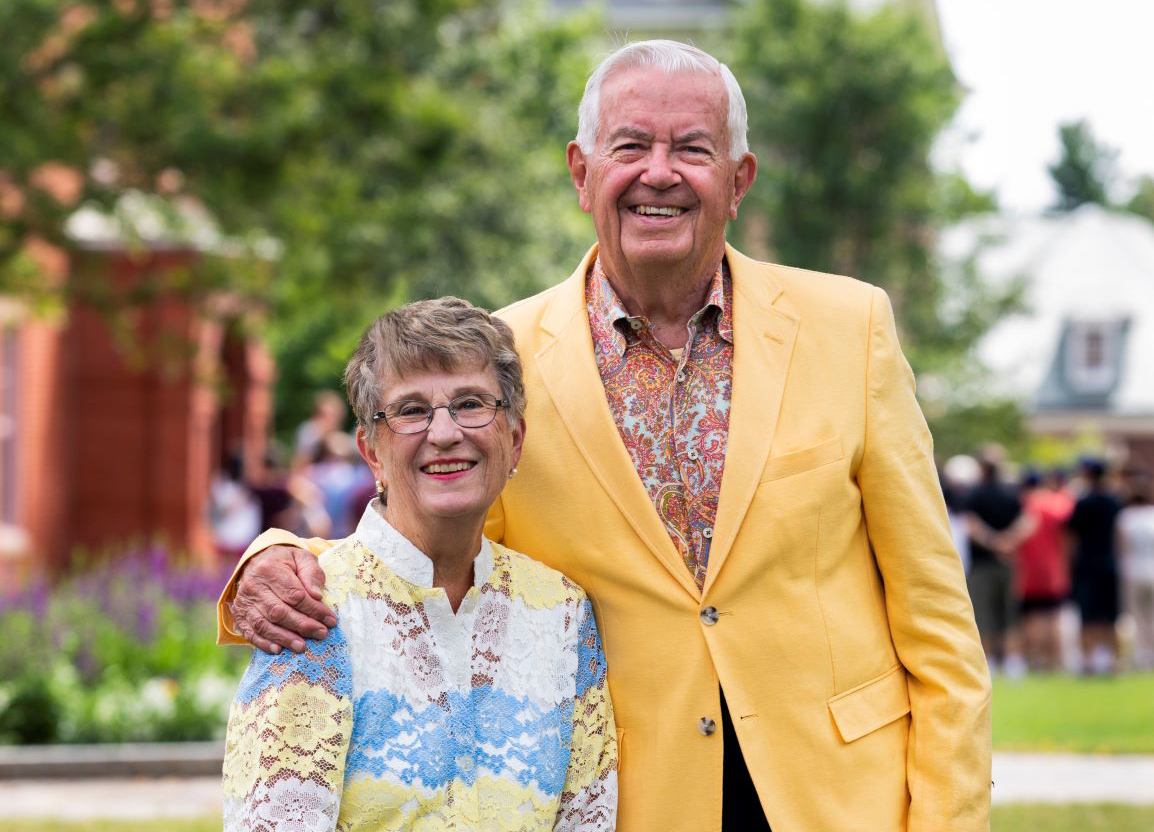 Joyce and Bill Cummings continue to be active philanthropists.
