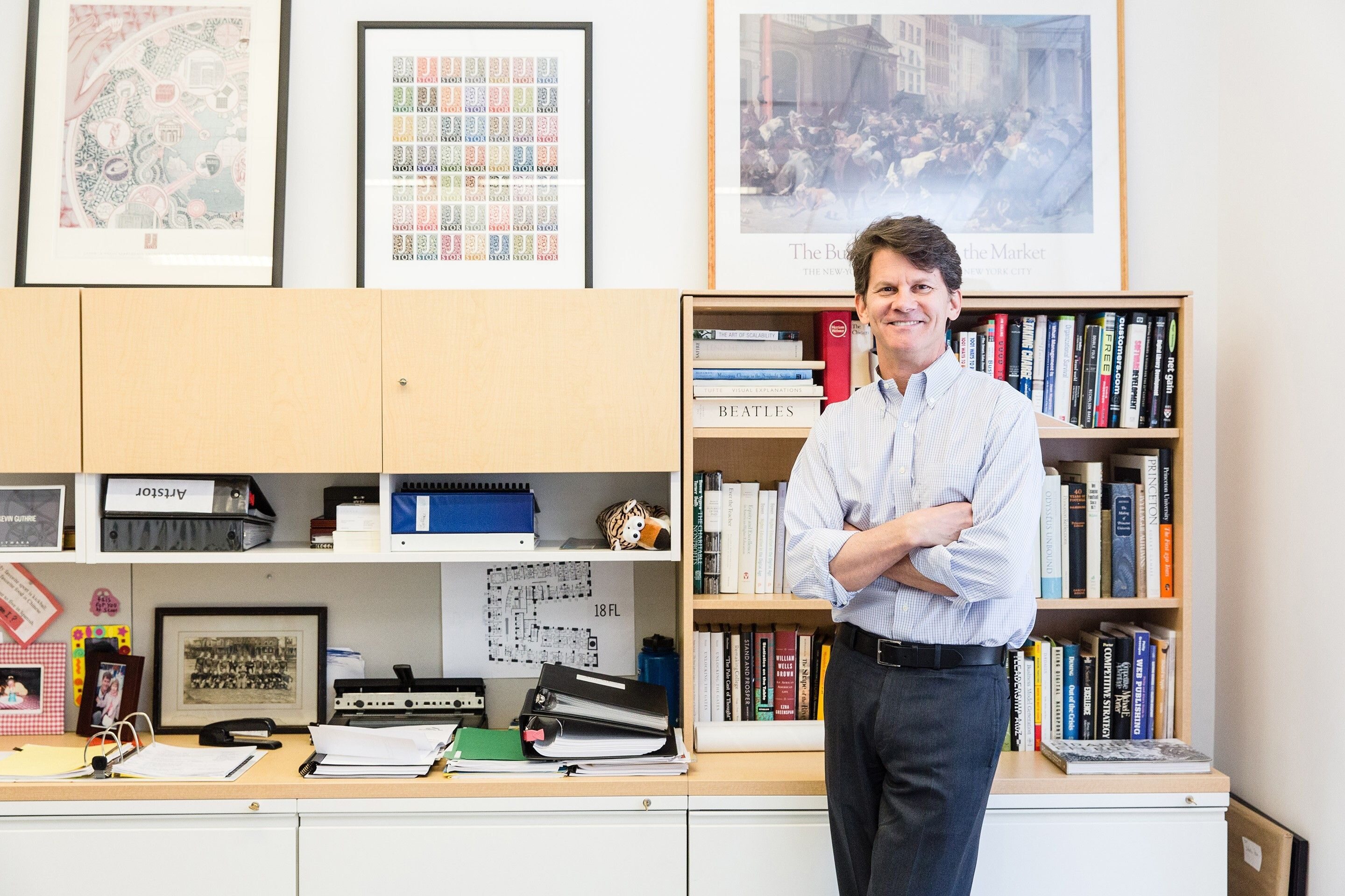 JSTOR CEO Kevin Guthrie