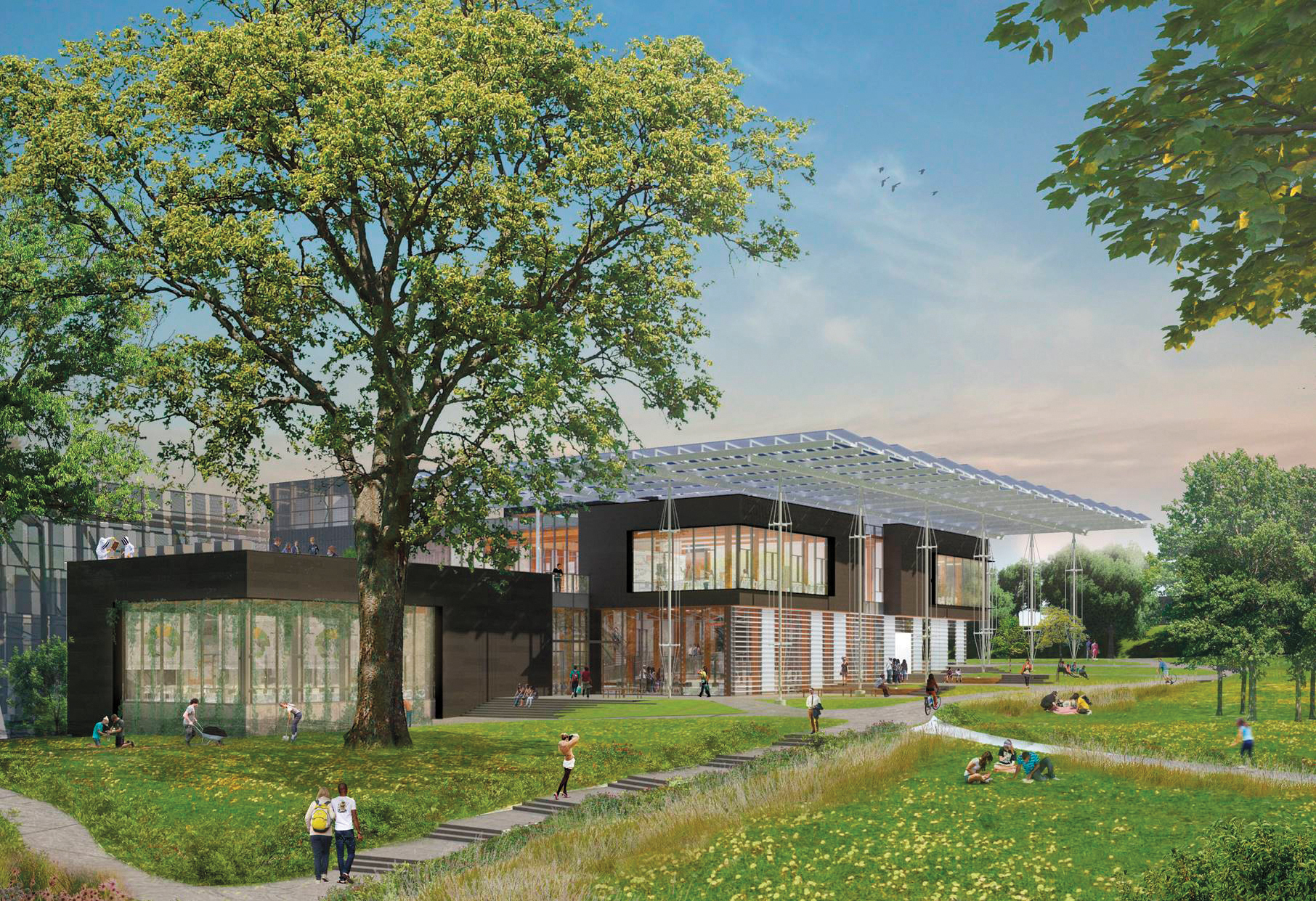 A NEW DEVELOPMENT: The Kendeda Fund pledged $30 million toward design and construction of the planned Living Building at Georgia Tech, a project to adapt cutting-edge sustainability features to the southeastern climate.