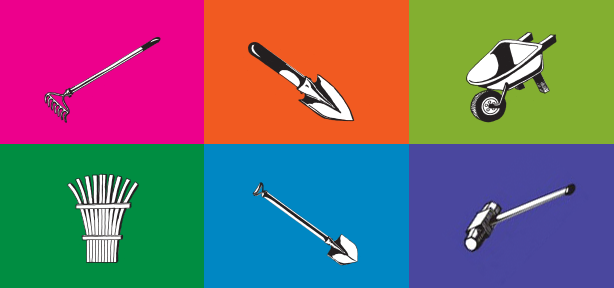 The “How Do We Know” web site uses garden tools as metaphors to provide fresh language for exploring media impact. Shovels, for example, represent investigative stories that dig for the truth.