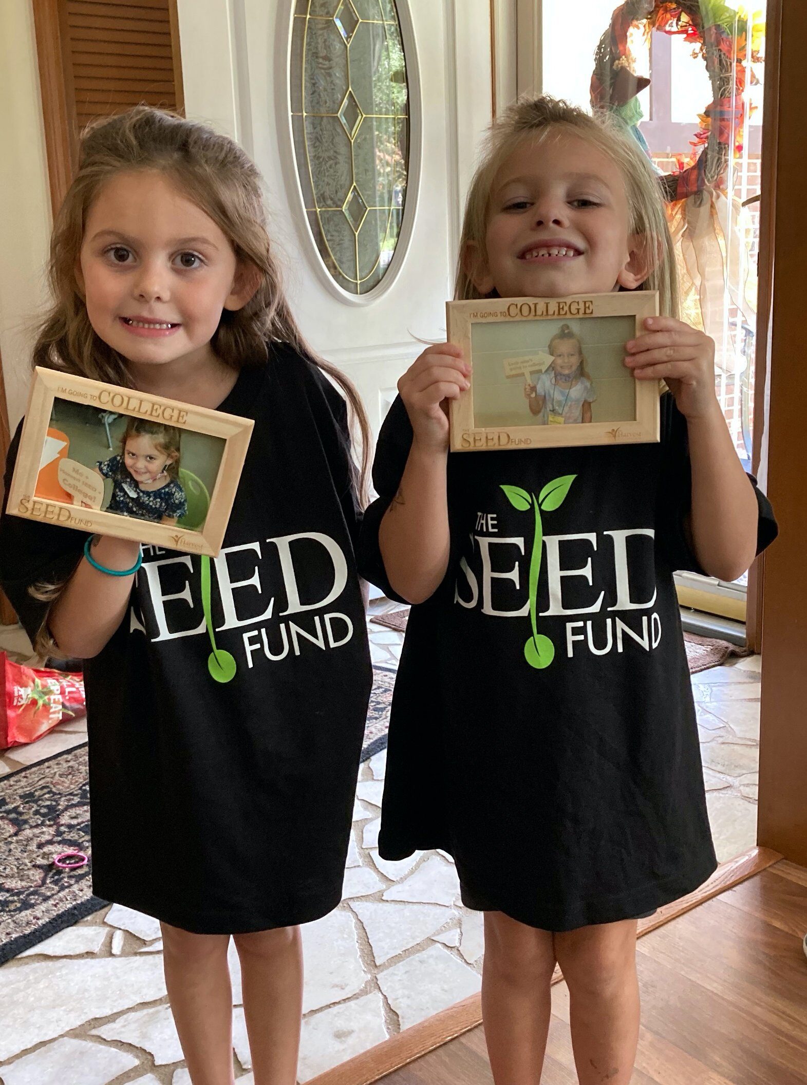 When Harvest Foundation in Martinsville, Va., announced its promise program last fall, kindergarteners like Shaelyn and Kinsley Copenhaver were photographed and given frames with messages like, “I’m going to college!” 