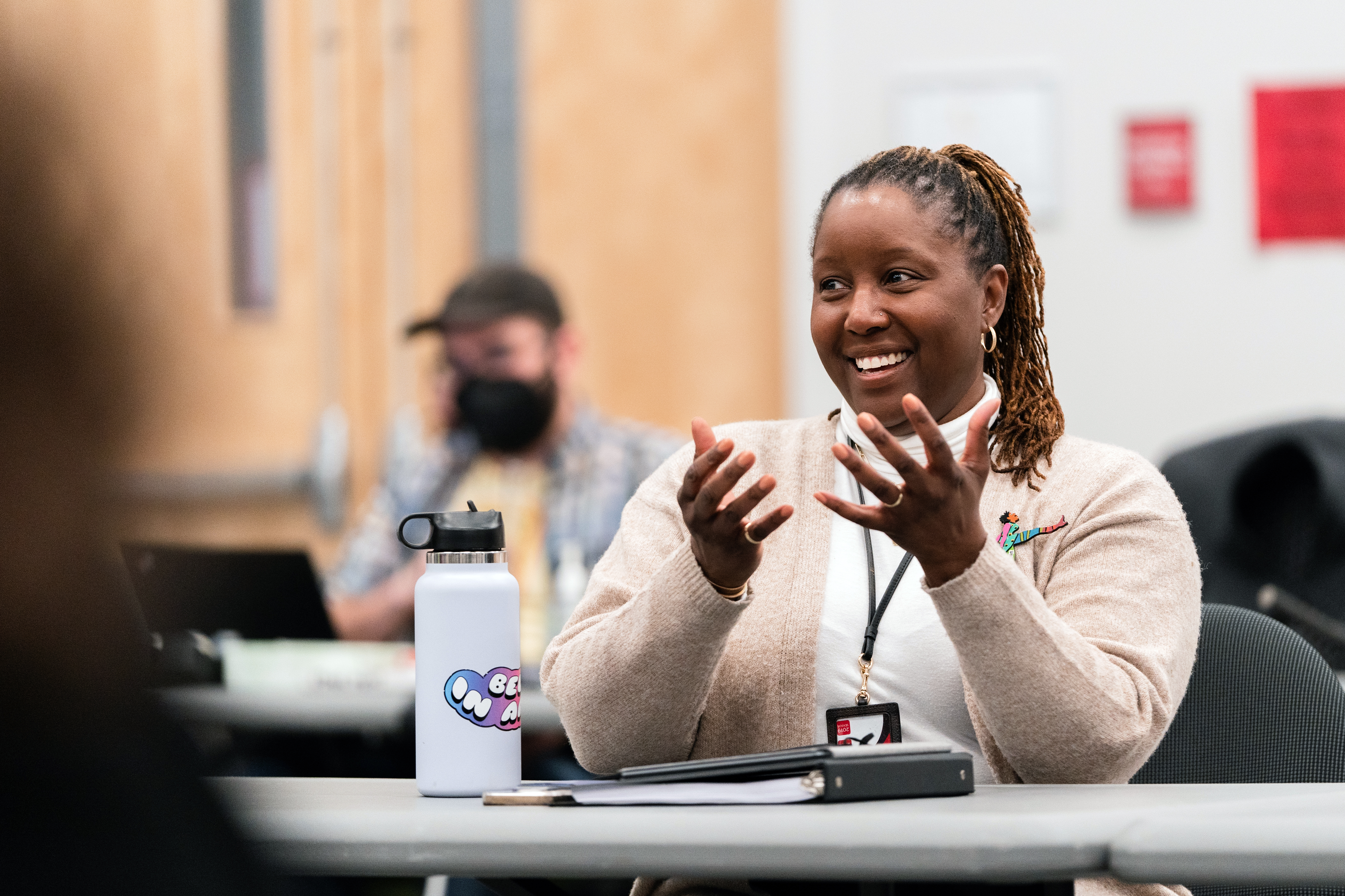 Nataki Garrett during rehearsals for Romeo &amp; Juliet at the OSF in February 2023. 
