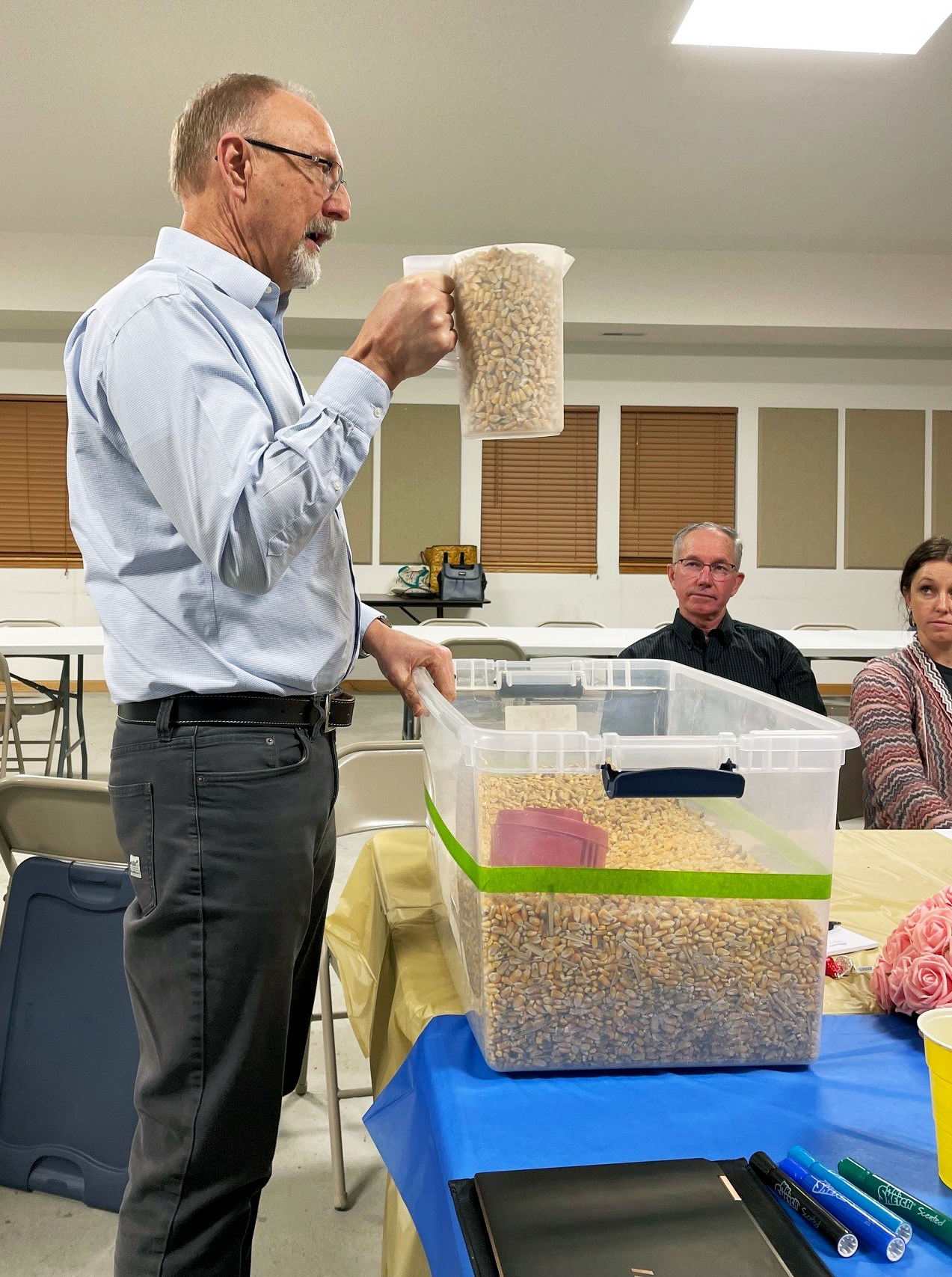 Todd Mekelburg holds up a pitcher