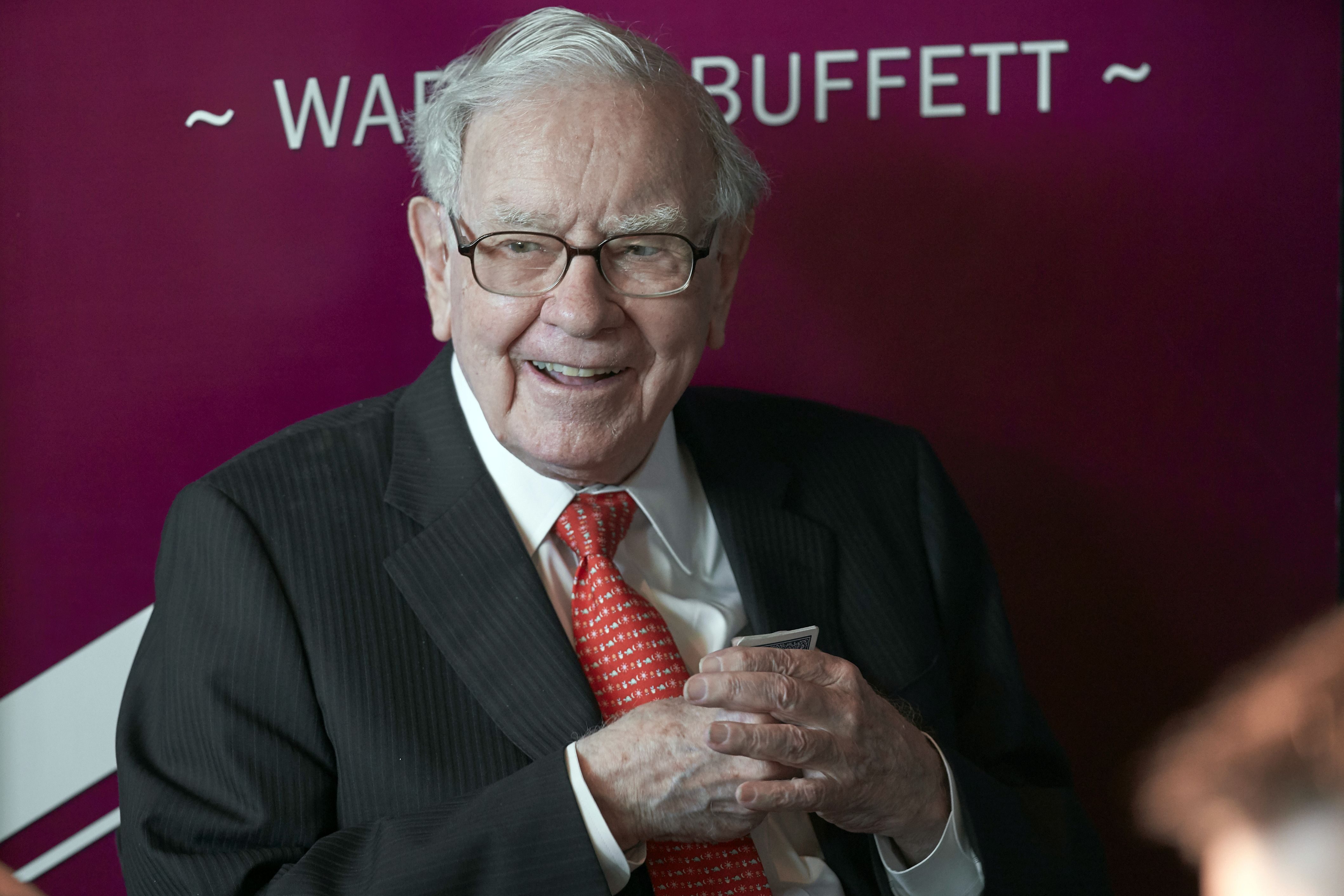 Warren Buffett, chairman and CEO of Berkshire Hathaway, at the annual Berkshire Hathaway shareholders meeting in Omaha, Neb., May 5, 2019.