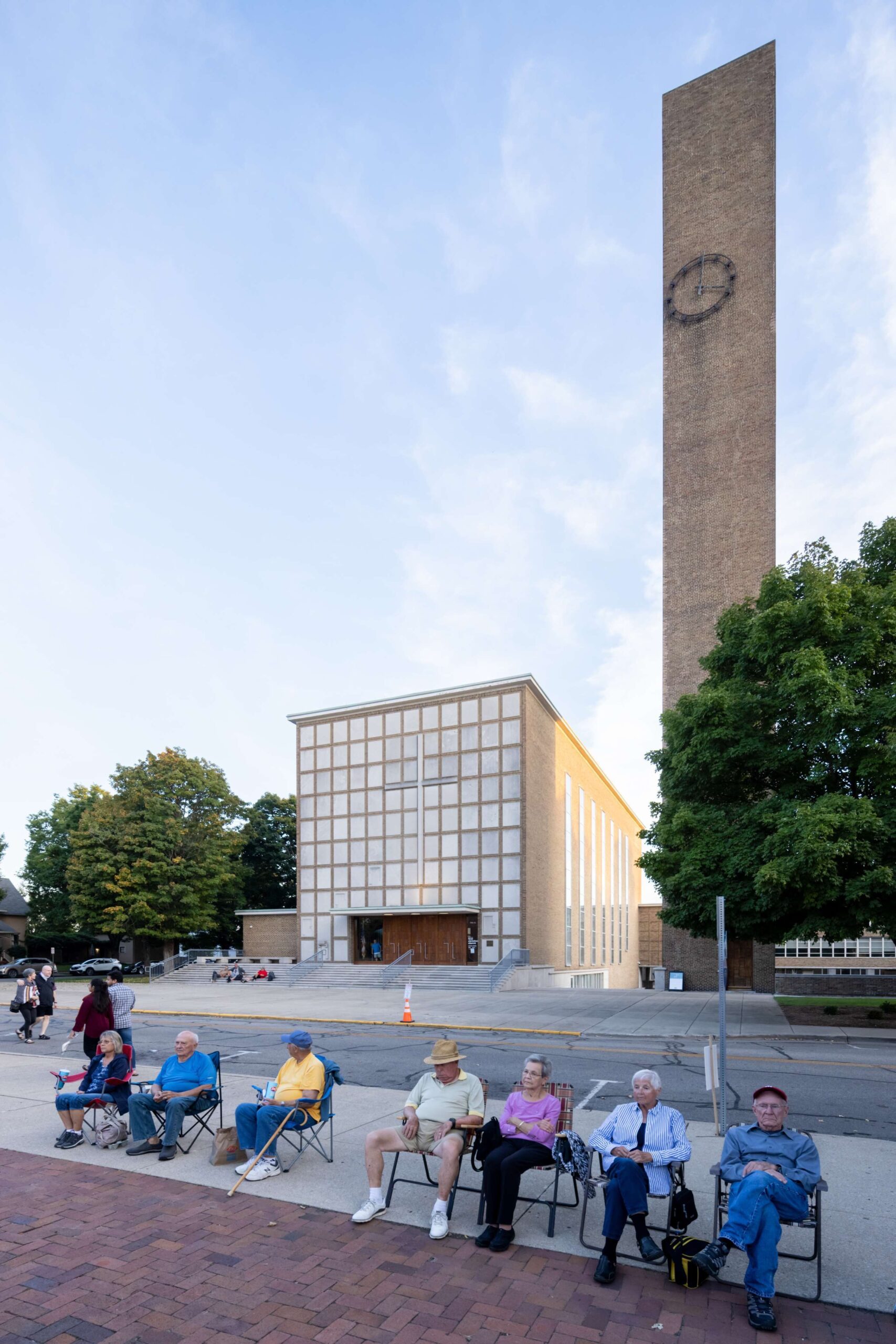 Eliel Saarinen’s First Christian Church, built in 1942, was among the city’s earliest modern buildings.