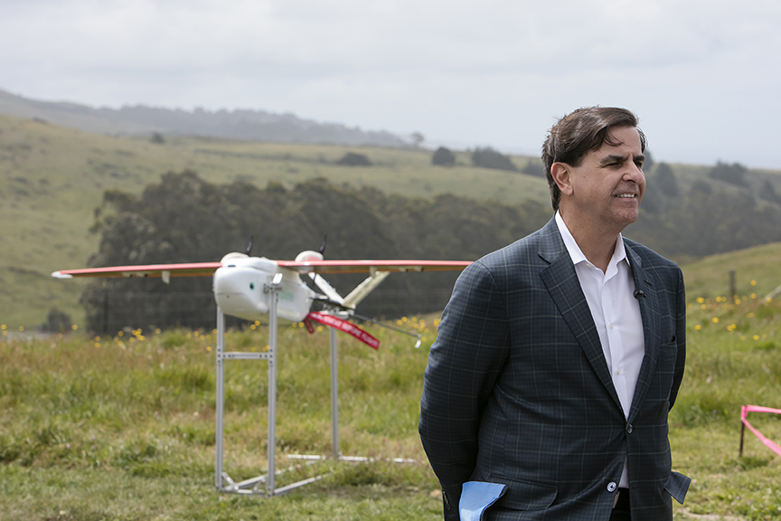The UPS Foundation is committing $800,000 for a drone network to deliver medical supplies to Rwanda. “If you have an efficient supply chain, you’re going to save lives,” says Eduardo Martinez, the foundation’s president.