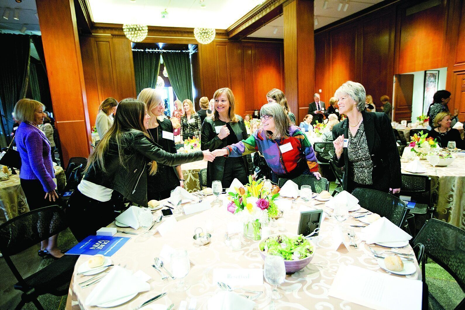 MONEY ON THE TABLE: Duke’s Women’s Impact Network gathered for the first time in February. The university aims to boost women’s giving by tens of millions of dollars. 