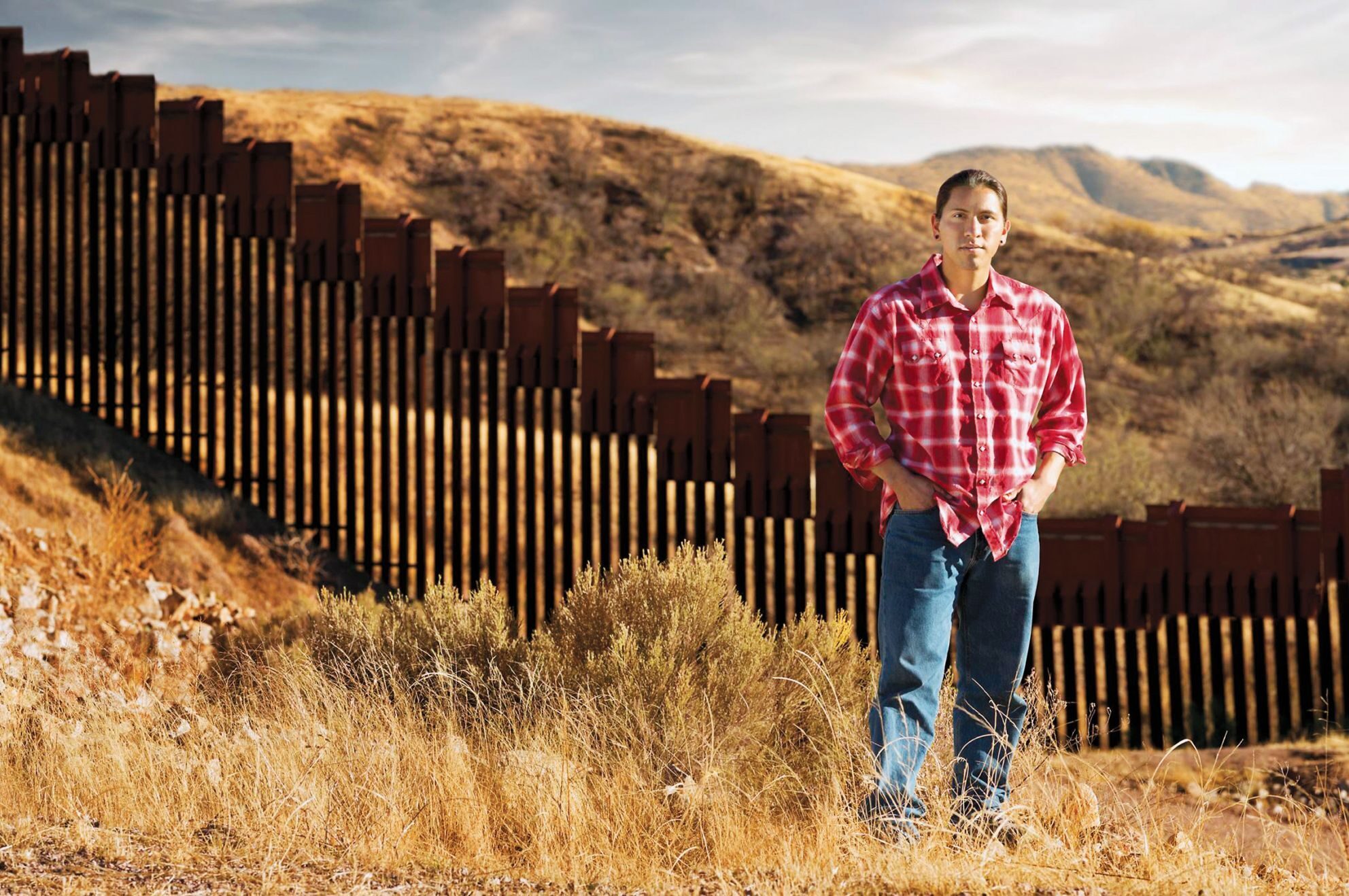 RIDING A WAVE ON IMMIGRATION: The ACLU defended immigrant-rights activist
Alejandro Valenzuela when he had a run-in with the Border Patrol. The nonprofit has seen donor support rise as causes it long championed gain political traction.