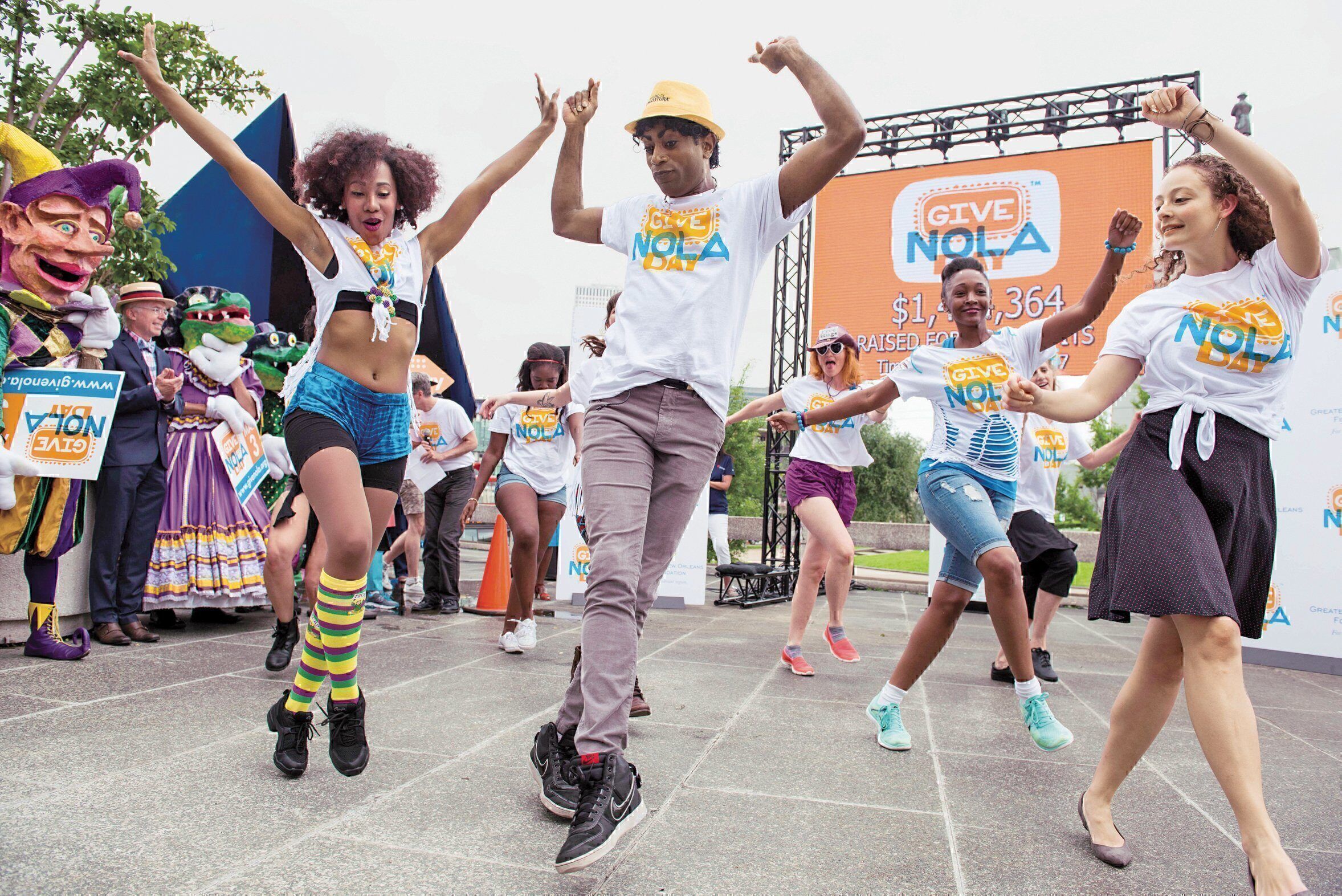 The message of the Greater New Orleans Foundation’s giving day is that everybody can be a philanthropist.