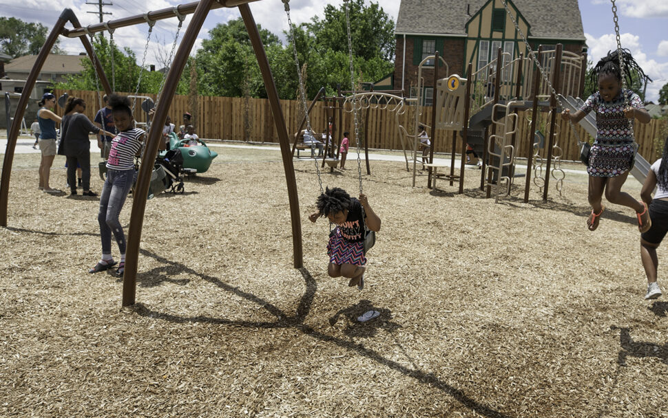 Gordon Park in Detroit, Michigan