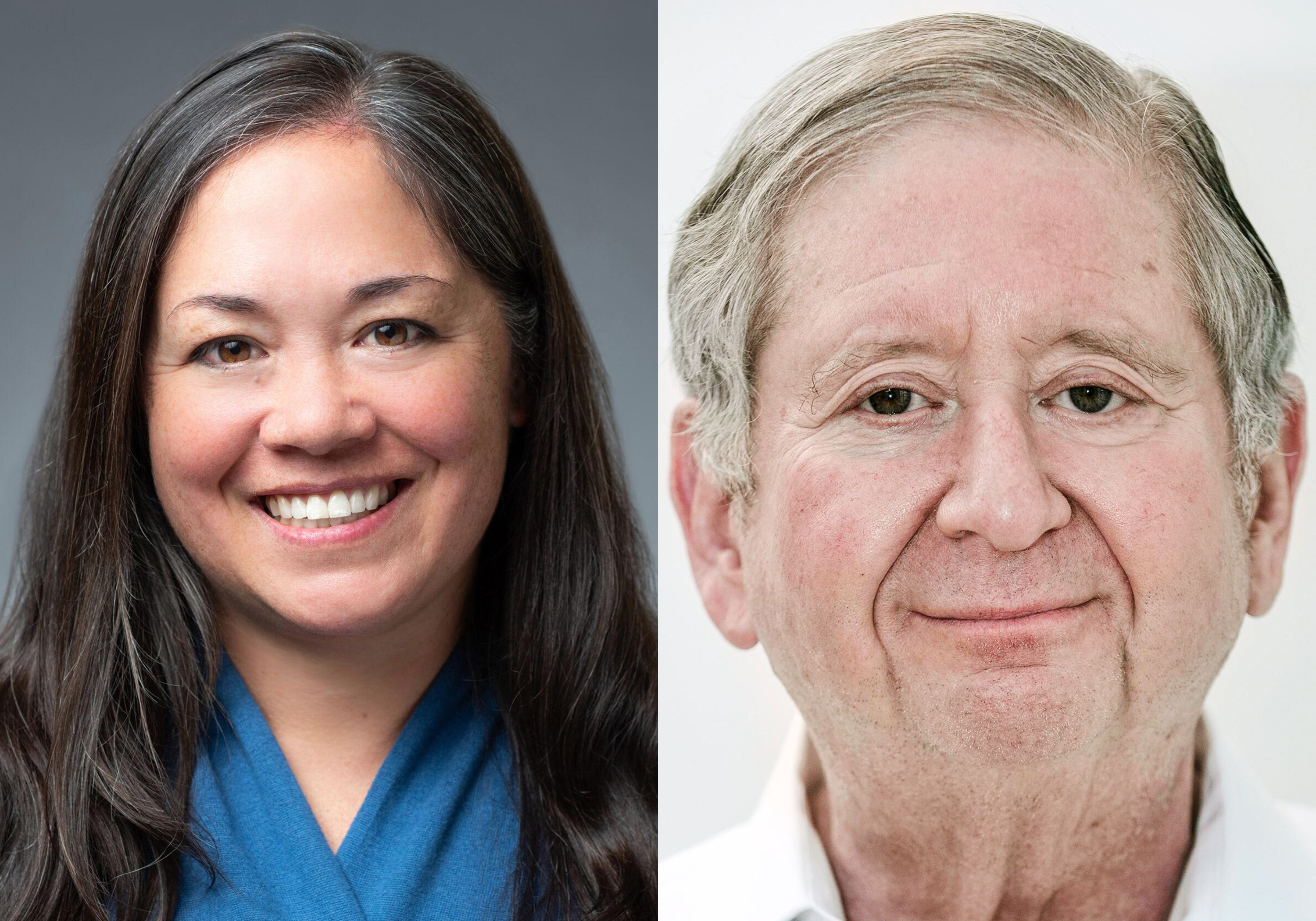 Elizabeth McNally and Stu Feldman.