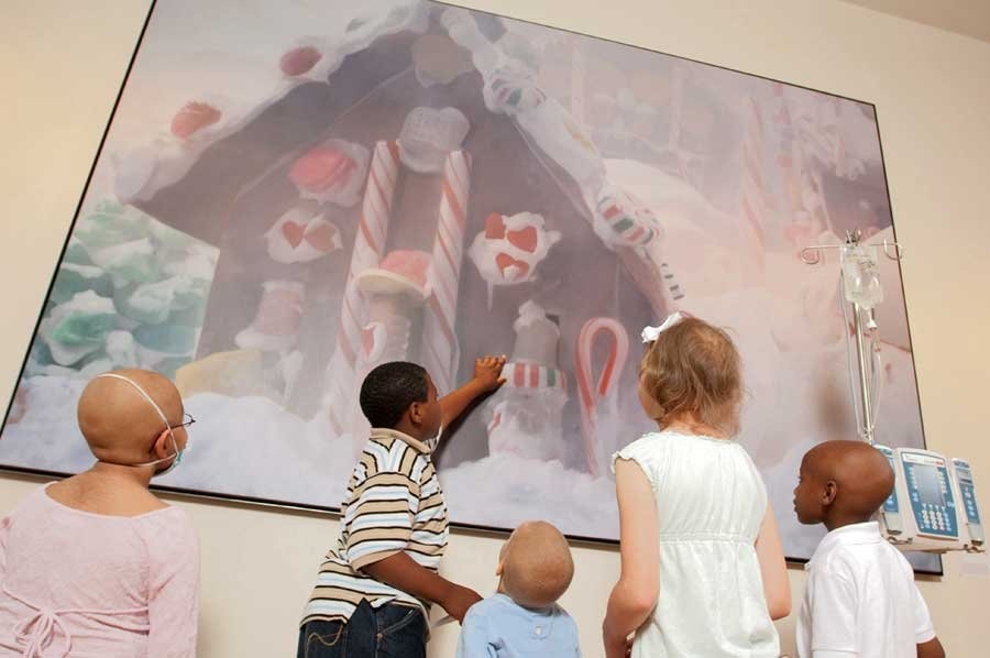 Harnessing the Power of Art to Heal Patients in Somber Settings