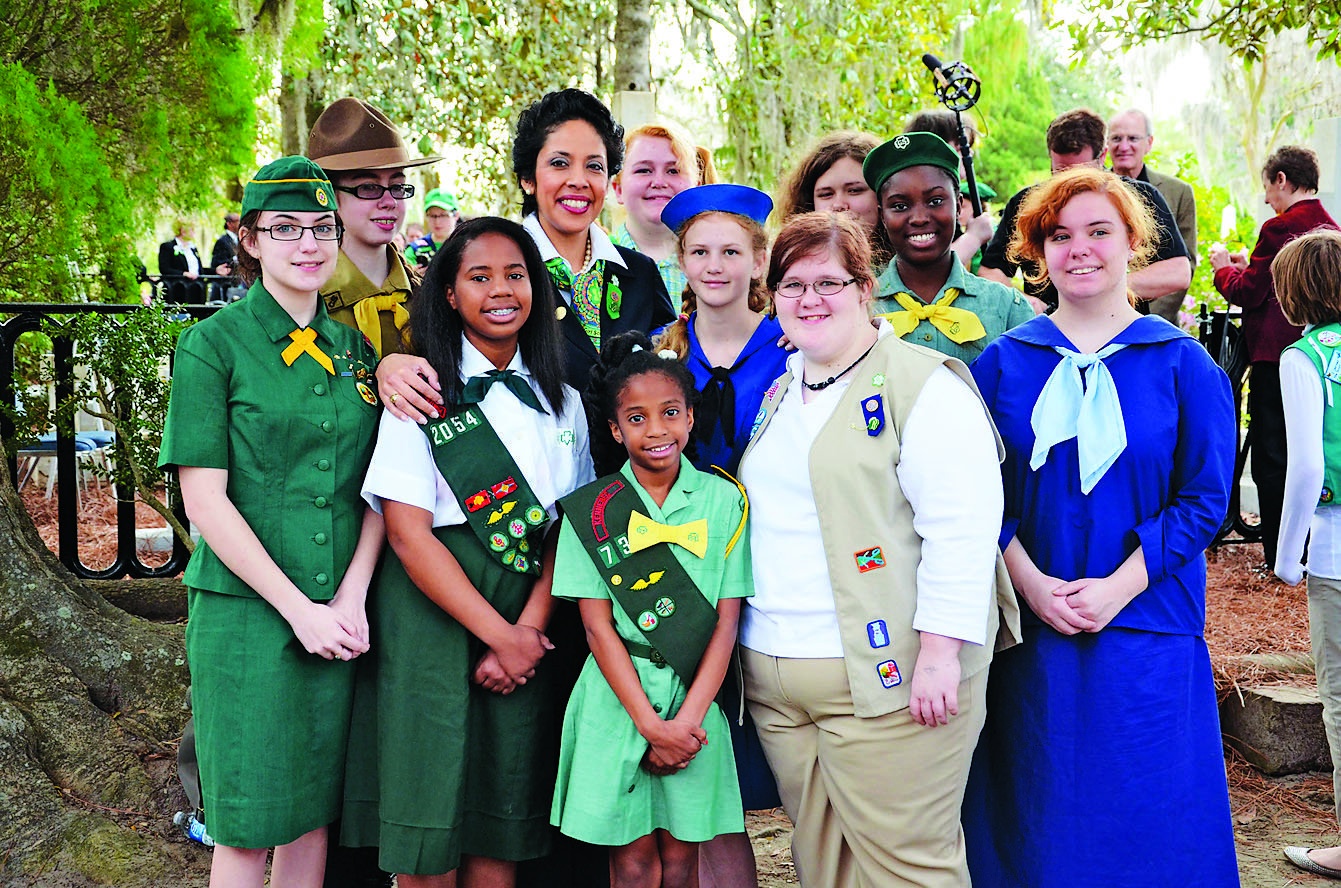 Girl Scouts Leader Skips Fiction in Favor of Real-Life Leadership Tales