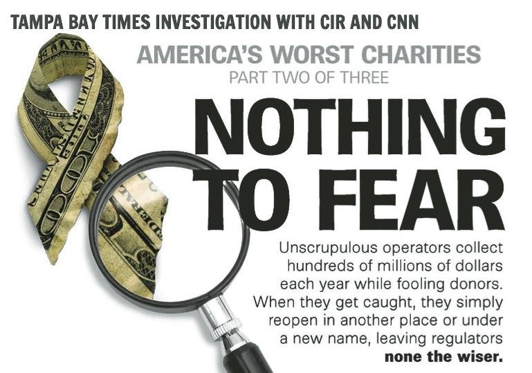 America’s ’50 Worst Charities’ Spent Nearly $1-Billion on Commercial Fundraisers