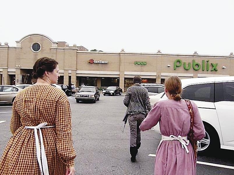A Museum Staff Boards a YouTube Bandwagon, Wearing Costumes