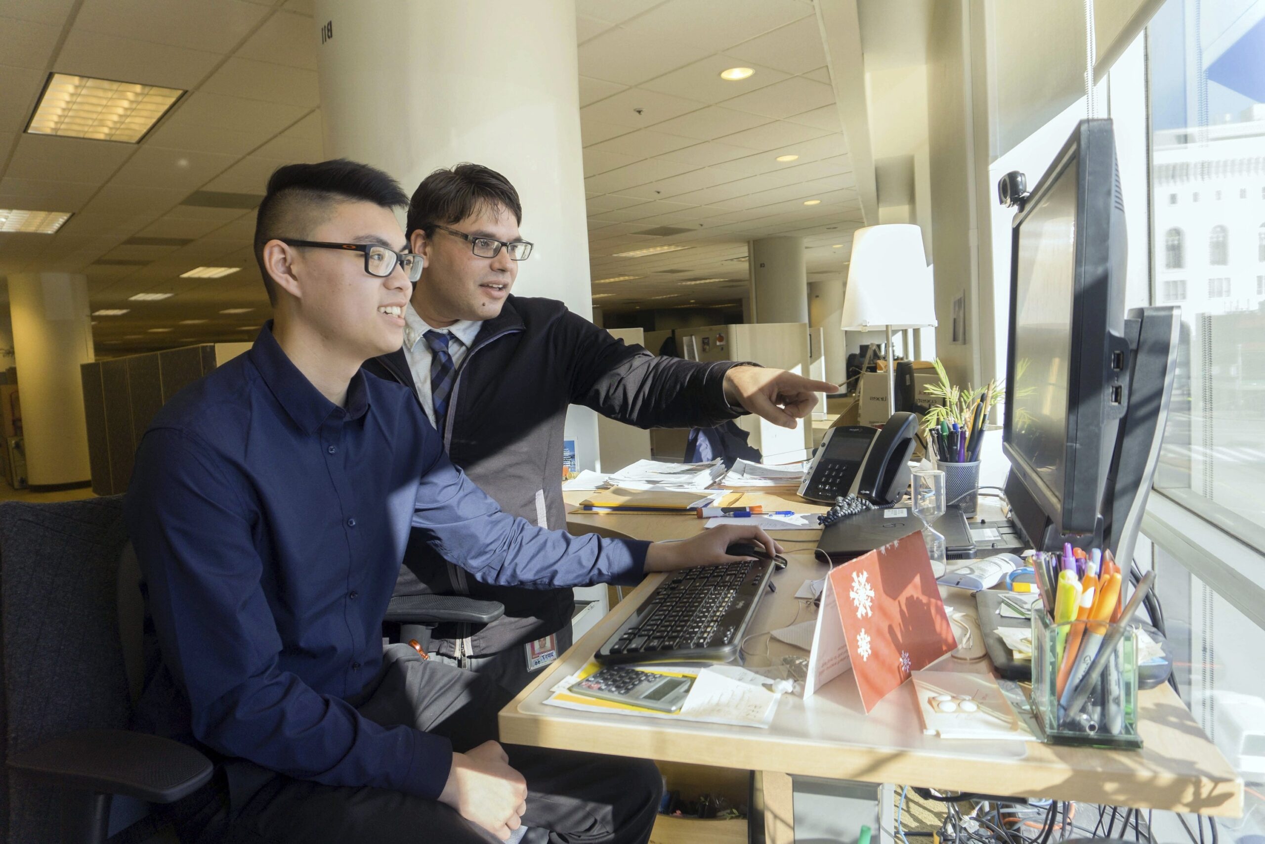 Podcast: Business Cards and a Workplace Head Start for Underserved Students