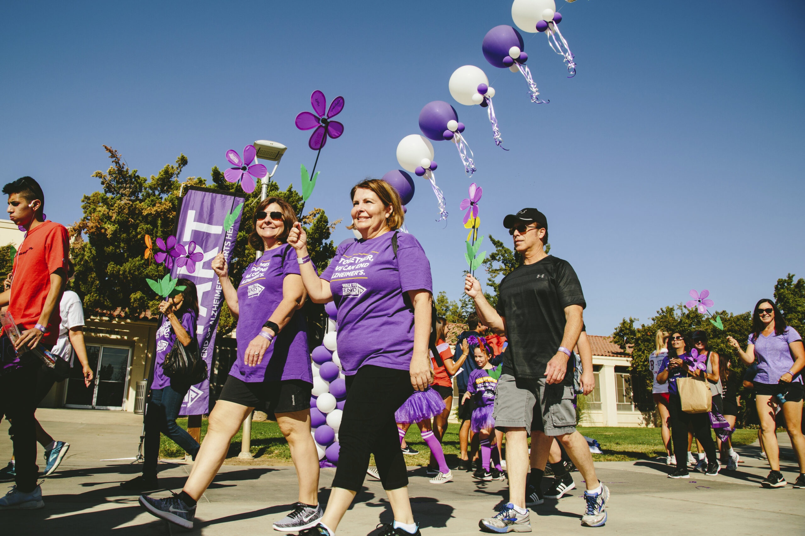 Alzheimer’s Association’s Fundraising Walk Defies the Odds