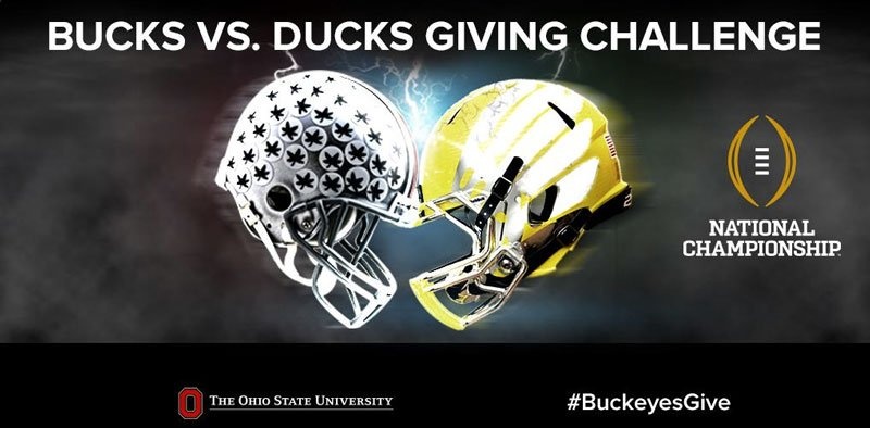 Fundraising Teams at Ore. and Ohio State Face Off Amid National Championship Buzz