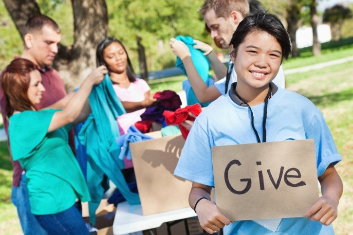 90% of Kids Give to Charity