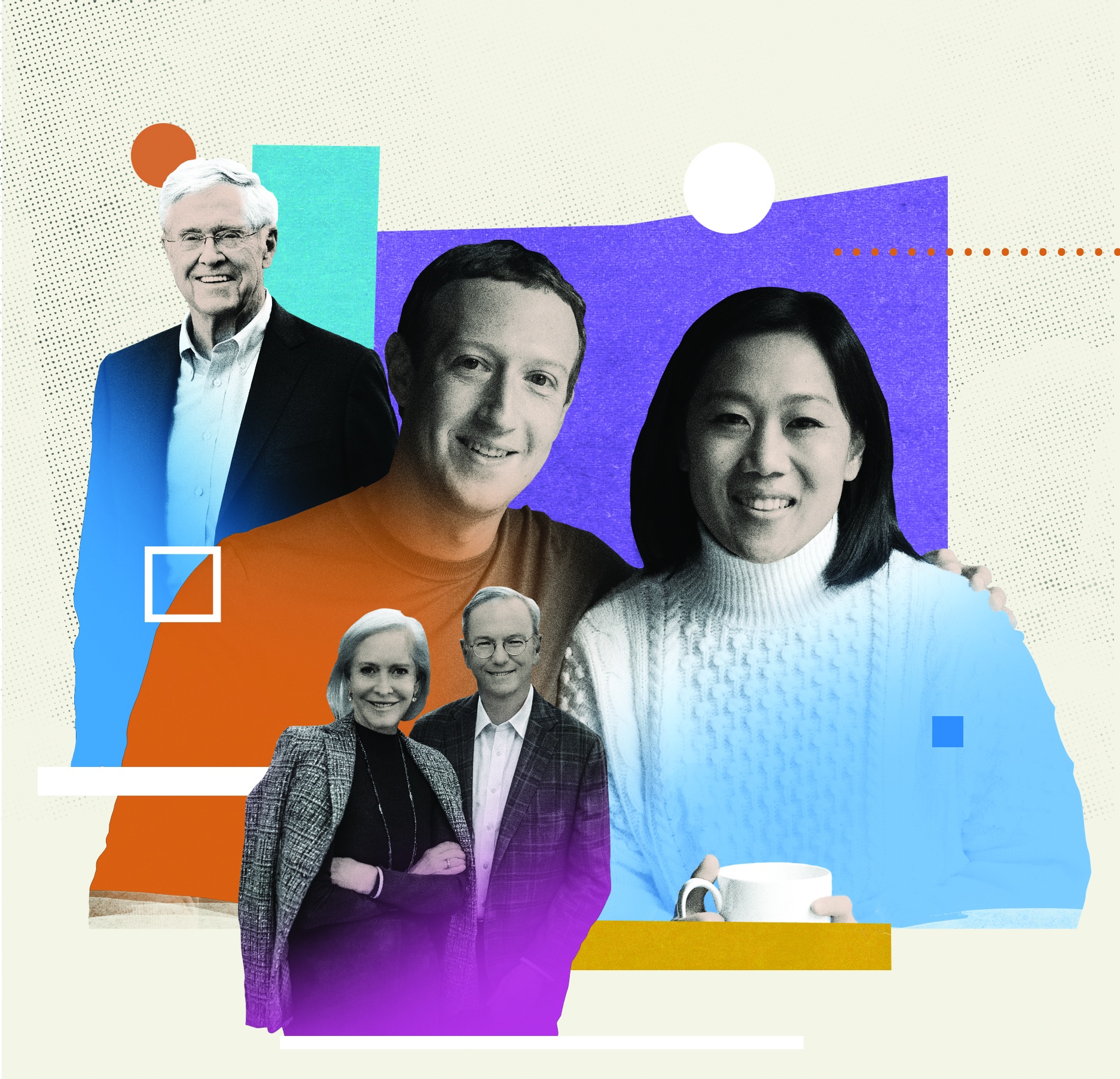 Top Donors’ Giving to and From Their Foundations and Donor-Advised Funds in 2021