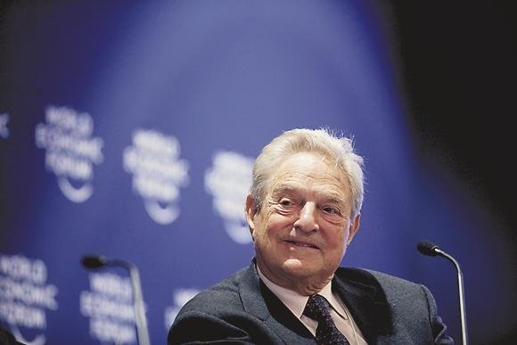 Soros Pledges $100-Million to Human-Rights Group