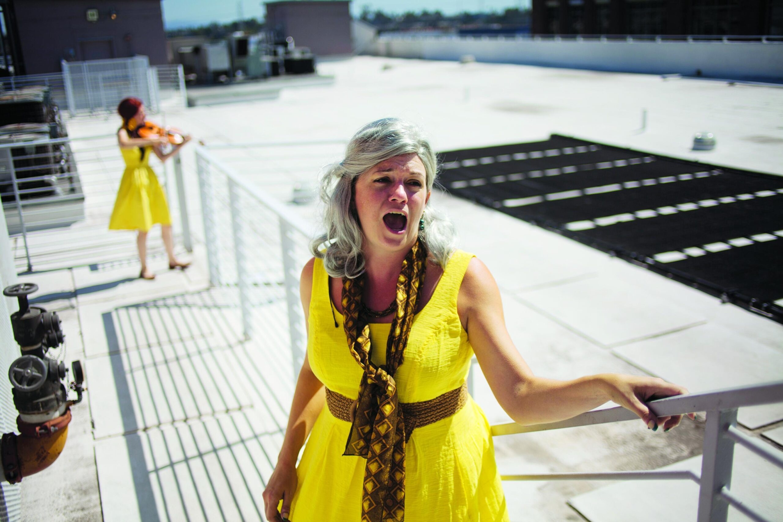 Singing From the Rooftops to Share a Love of Opera
