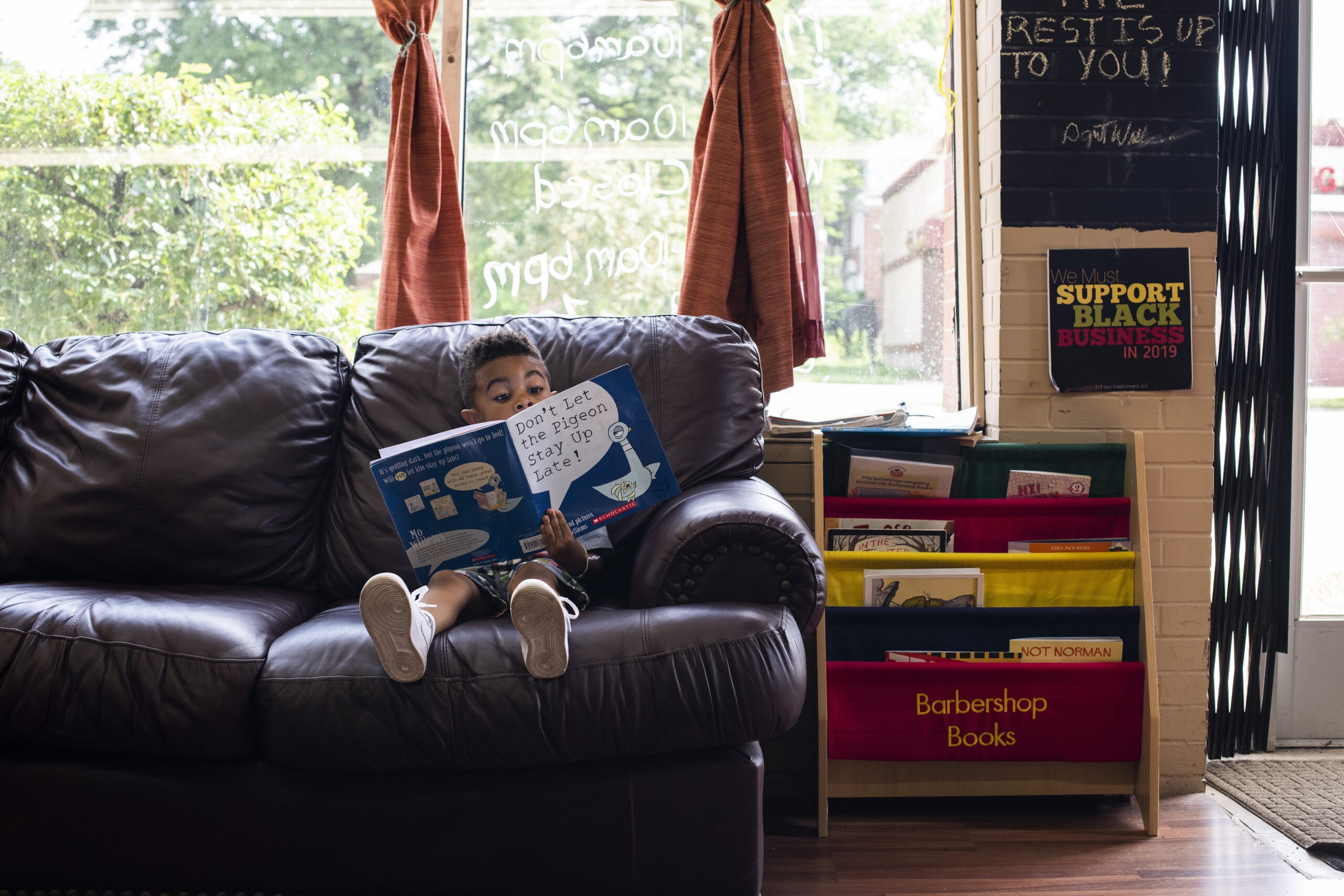 ‘Barbershop Books’ Aims to Make Reading an Adventure