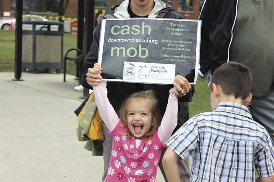 ‘Cash Mobs’ Give Some Charities a Bump in Donations and Visibility
