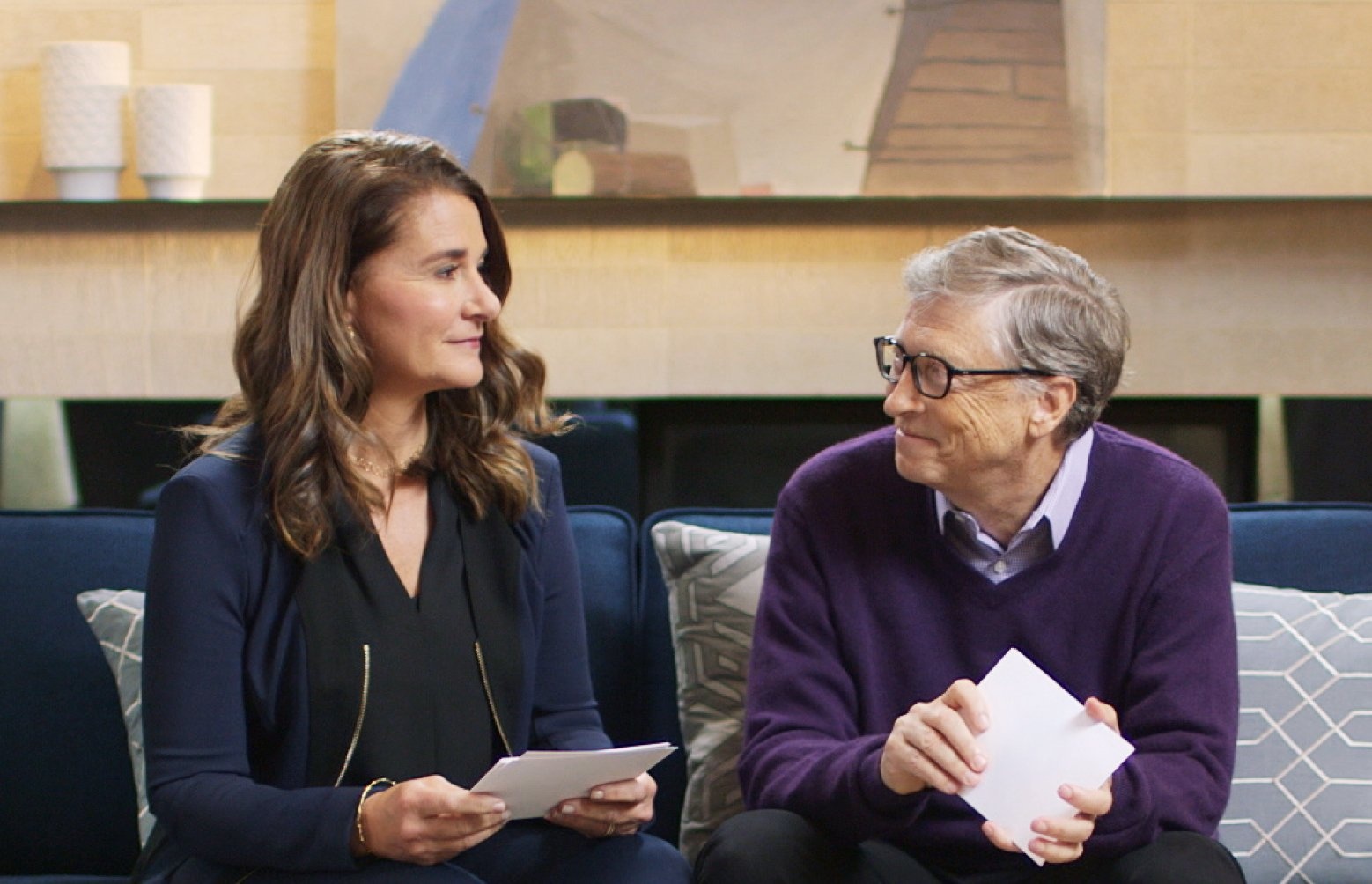 Melinda and Bill Gates Take Aim at Trump and Hint at More U.S. Giving