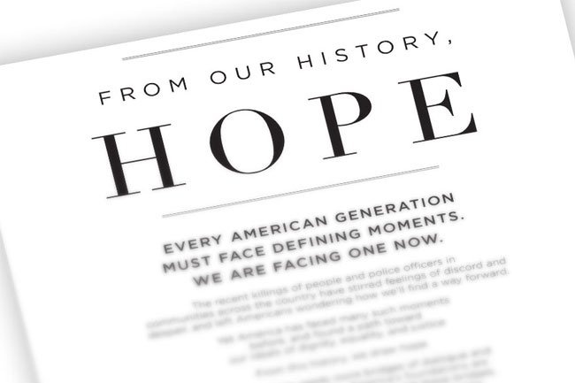 Foundations Ask Public for Messages of Hope in Major Newspaper Buy
