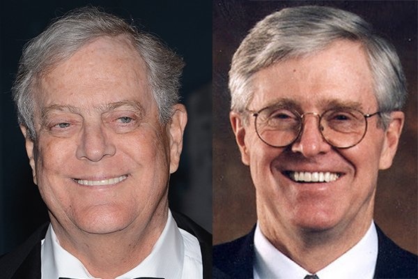 Koch Brothers’ Influence Spans Nonprofits, Government, and Business