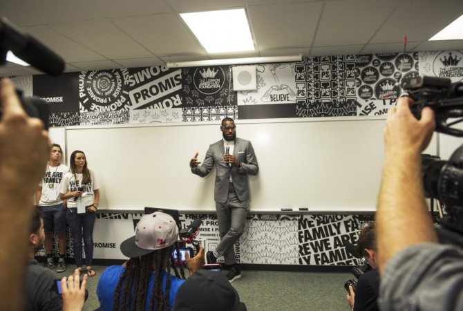 LeBron James Sets the Pace for Charitable Giving and Activism by NBA’s Rising Stars